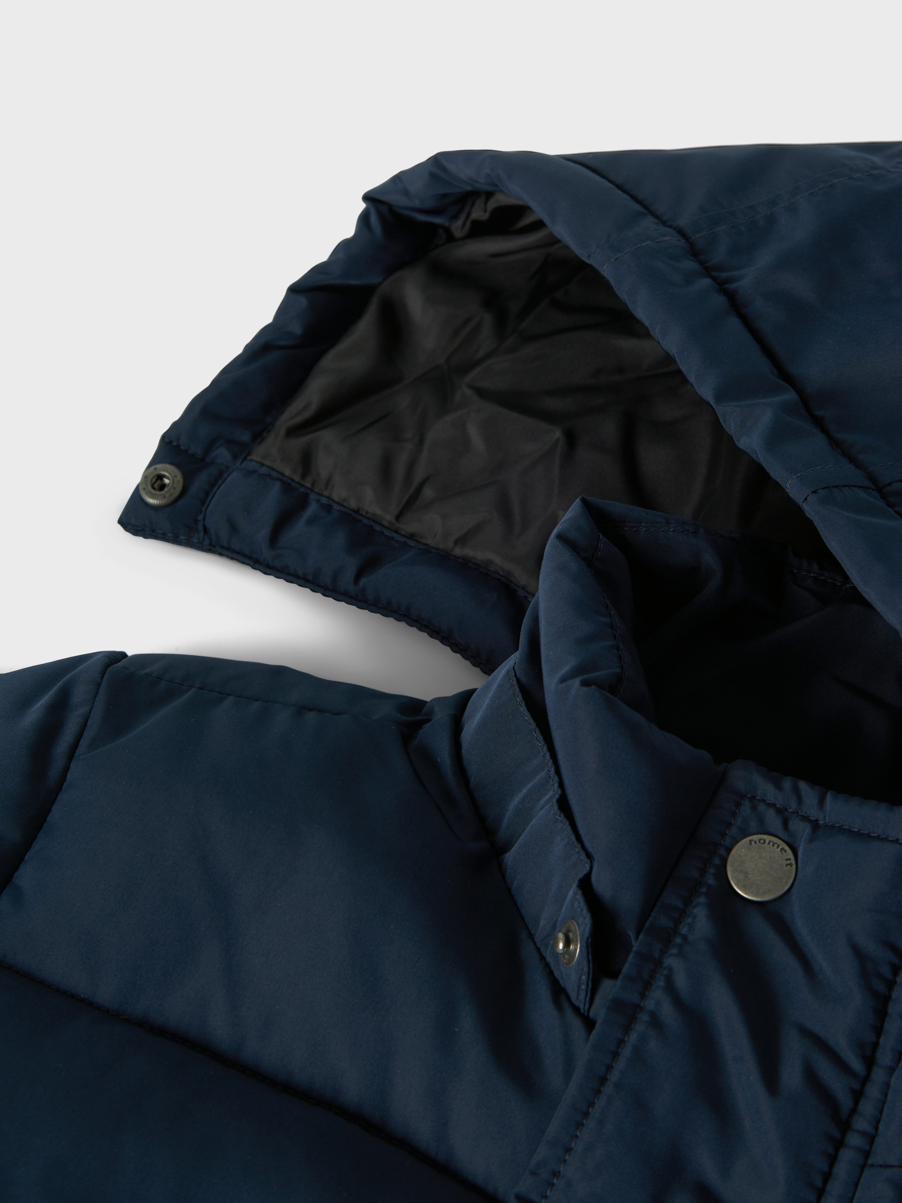 Name It Gewatteerde jas NKMMEMO JACKET TB met decoratieve, reflecterende details