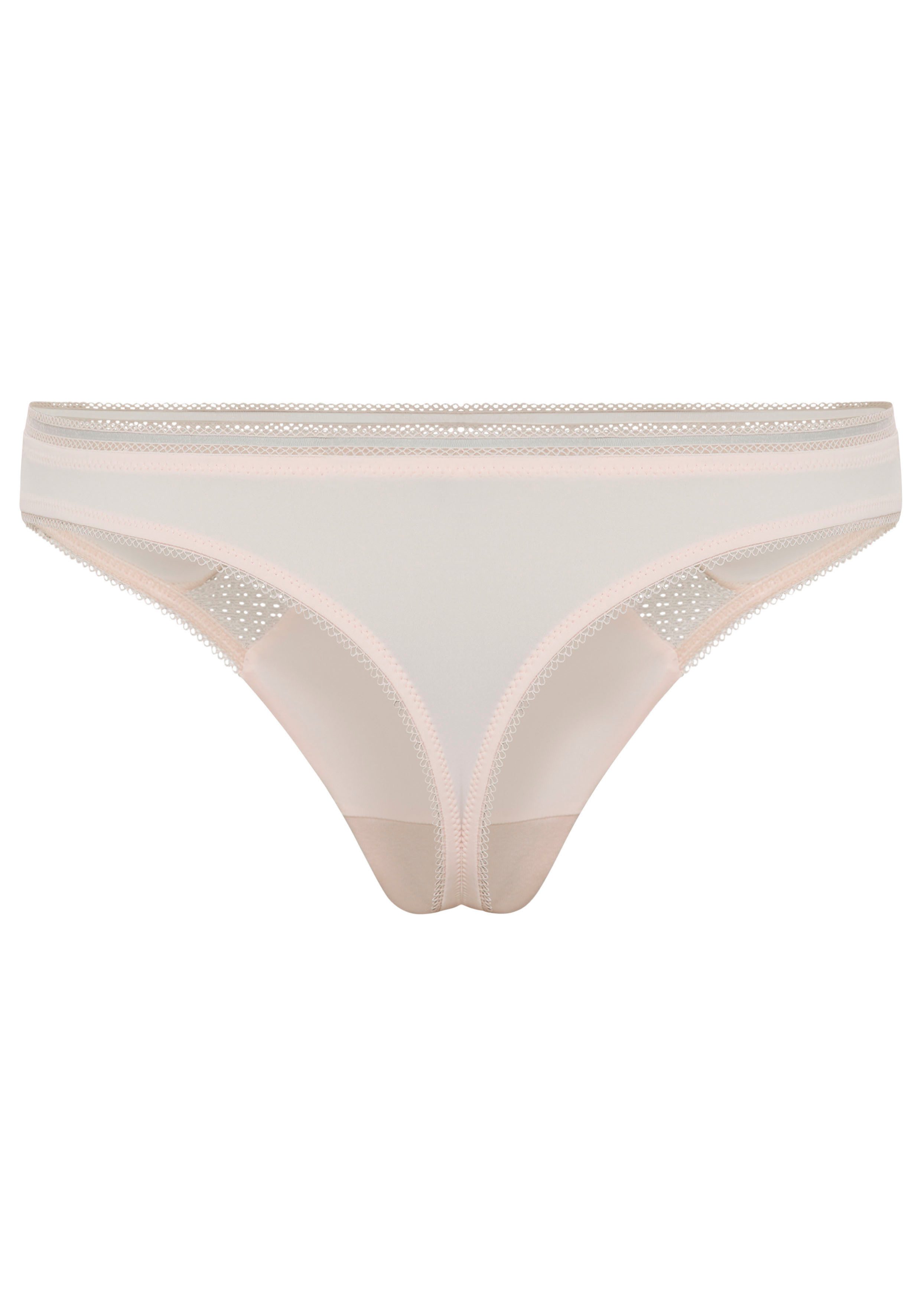 BOSS String Pure lichaamsnauwkeurige vorm, met kantinzet