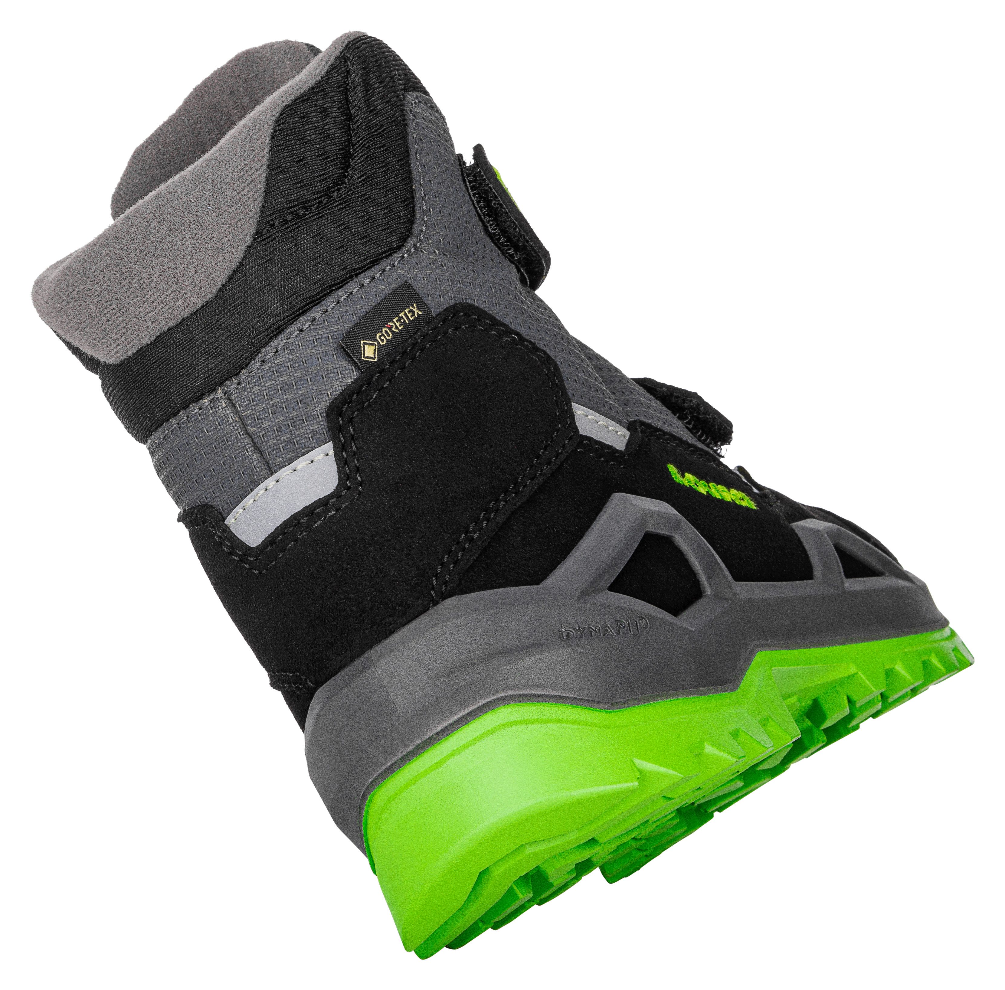 Lowa Winterlaarzen MILO EVO GORE-TEX MID JR waterdicht, gevoerd, met klittenbandsluiting