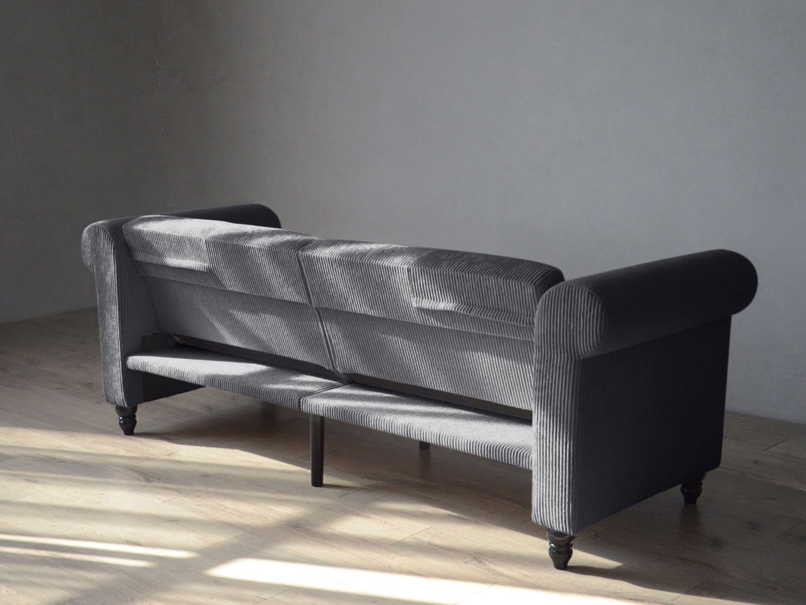 Dorel Home 3-zitsbank Felix II, slaapbank 236 cm(ligoppervlak 108 x 190 cm), rugleuning
