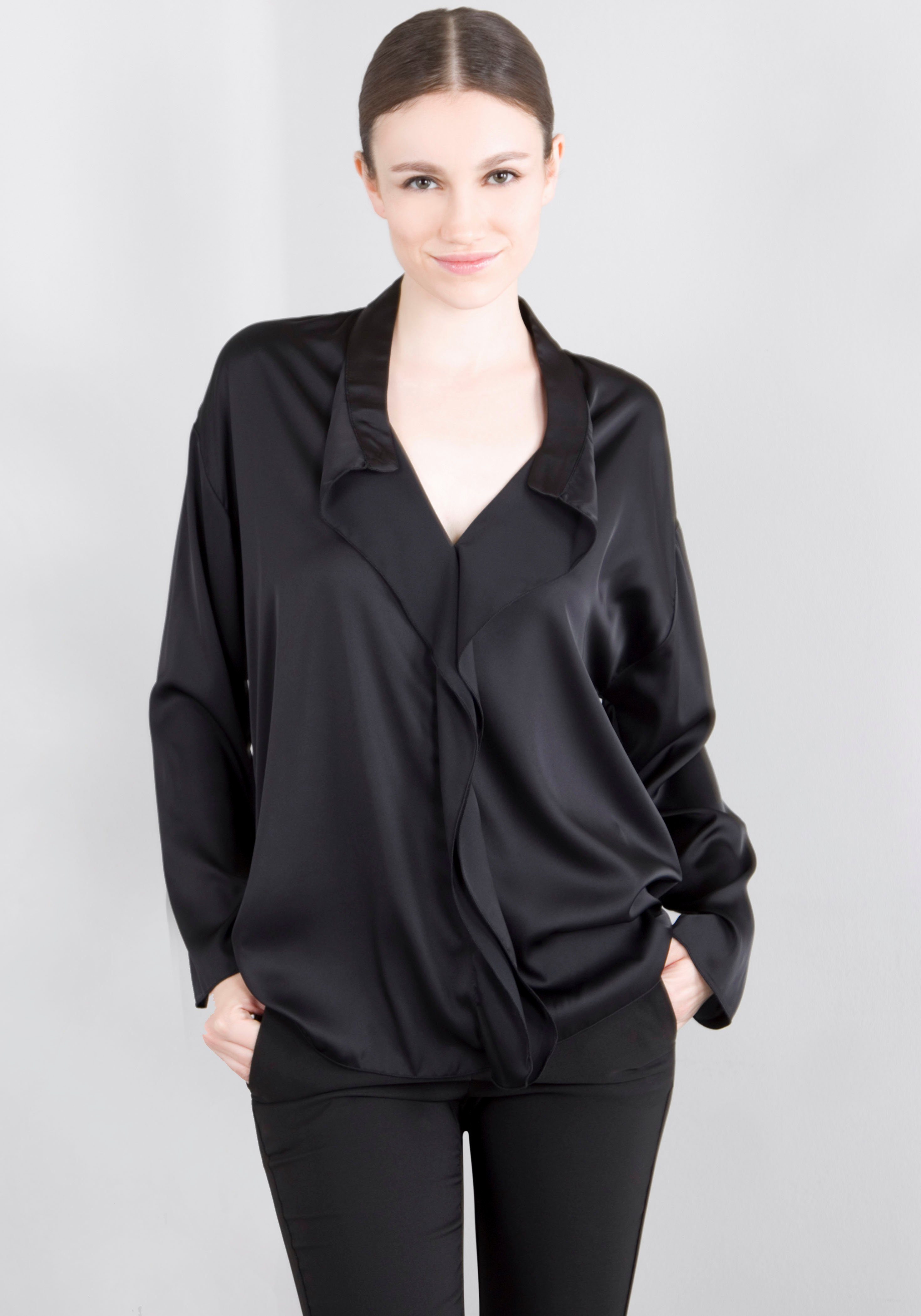 IMPERIAL Blouse met lange mouwen