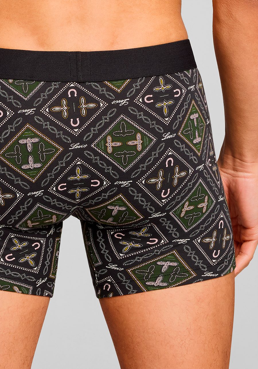 Levi's® Boxershort LEVIS MEN WESTERN AOP BOXER BRIEF 2P (Set van 2)