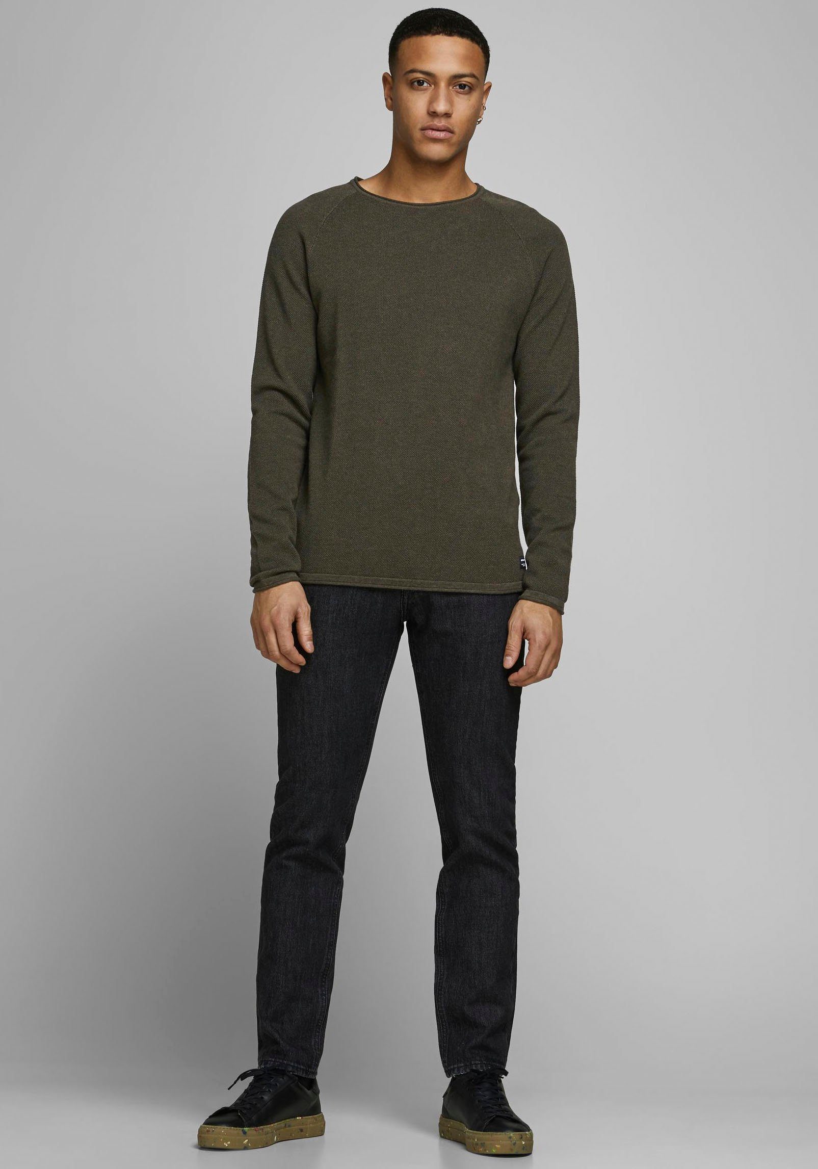 Jack & Jones Trui met ronde hals HILL KNIT