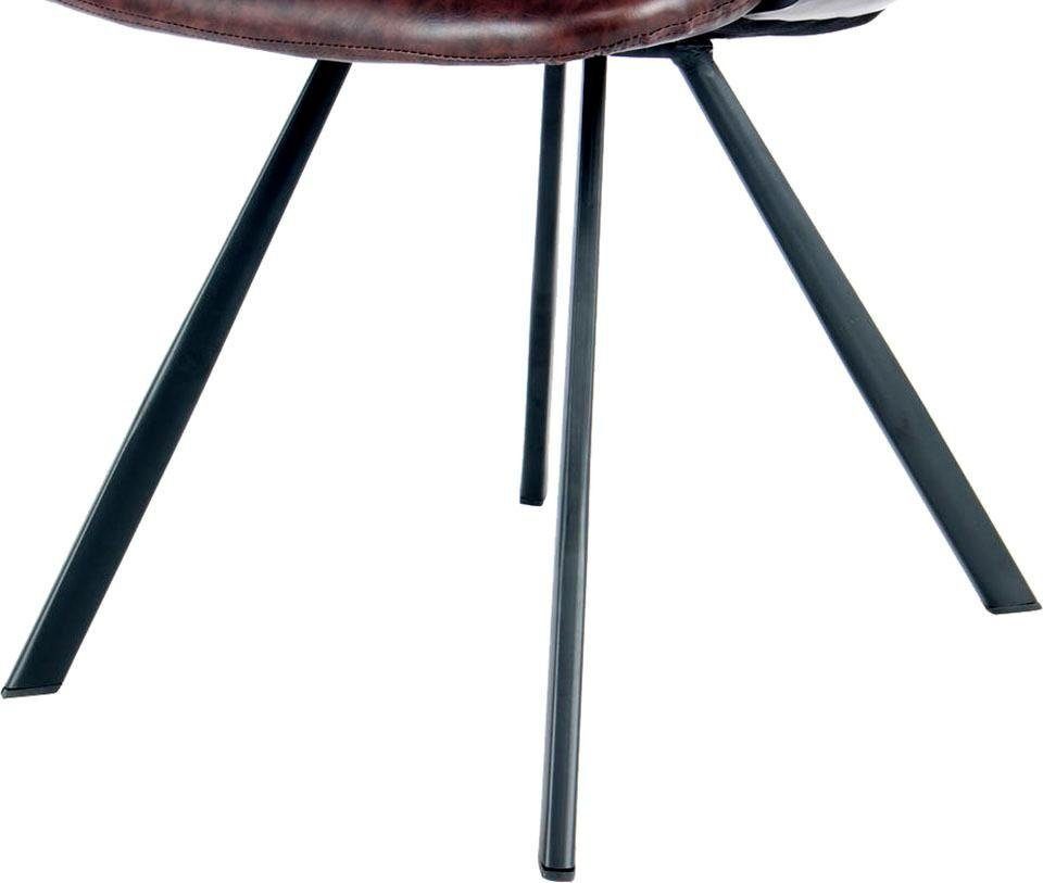 Kayoom Stoel Josephine 625 2-delige set, onderhoudsvriendelijk (set, 2 stuks)
