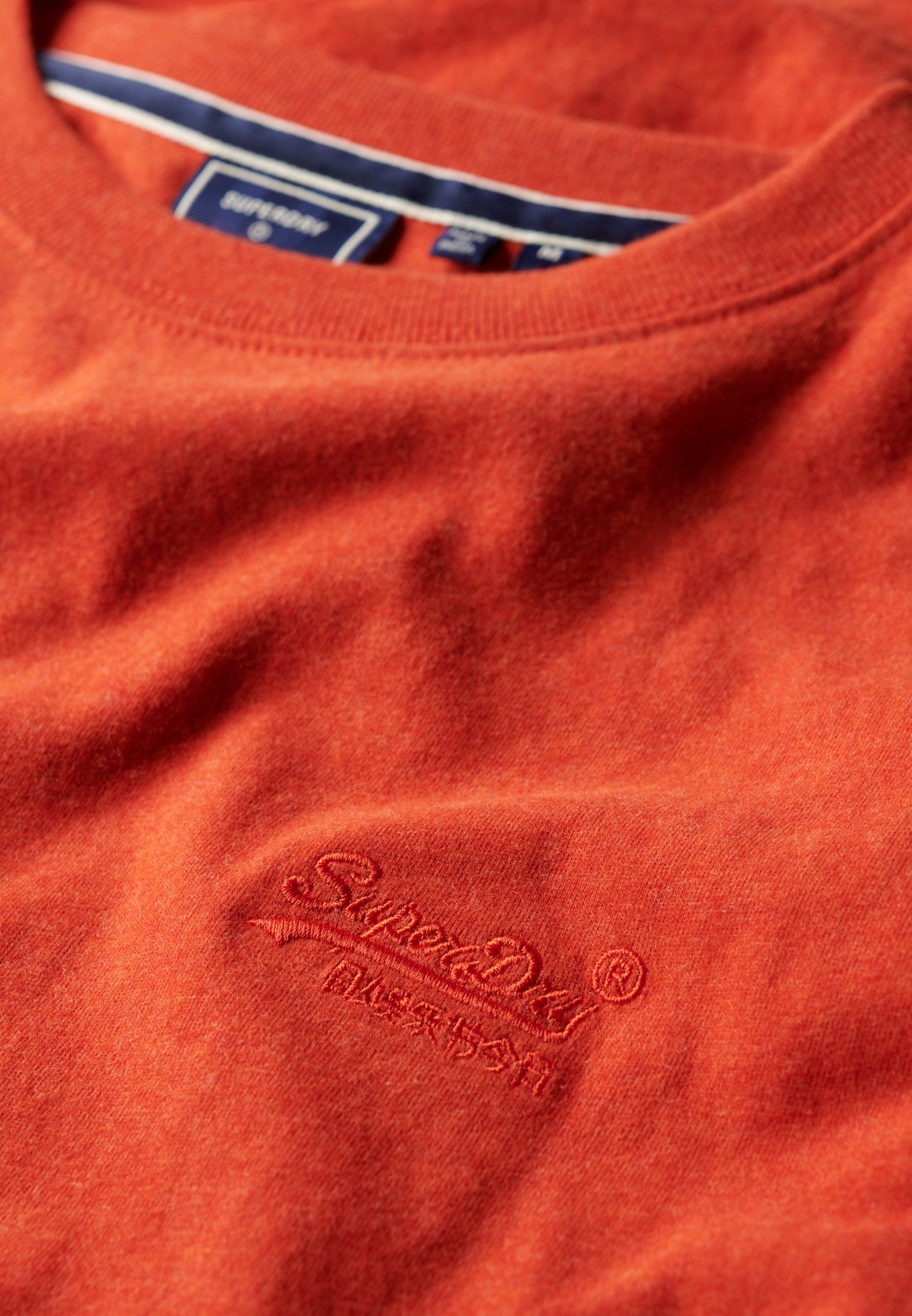 Superdry Shirt met ronde hals ESSENTIAL LOGO EMB TEE