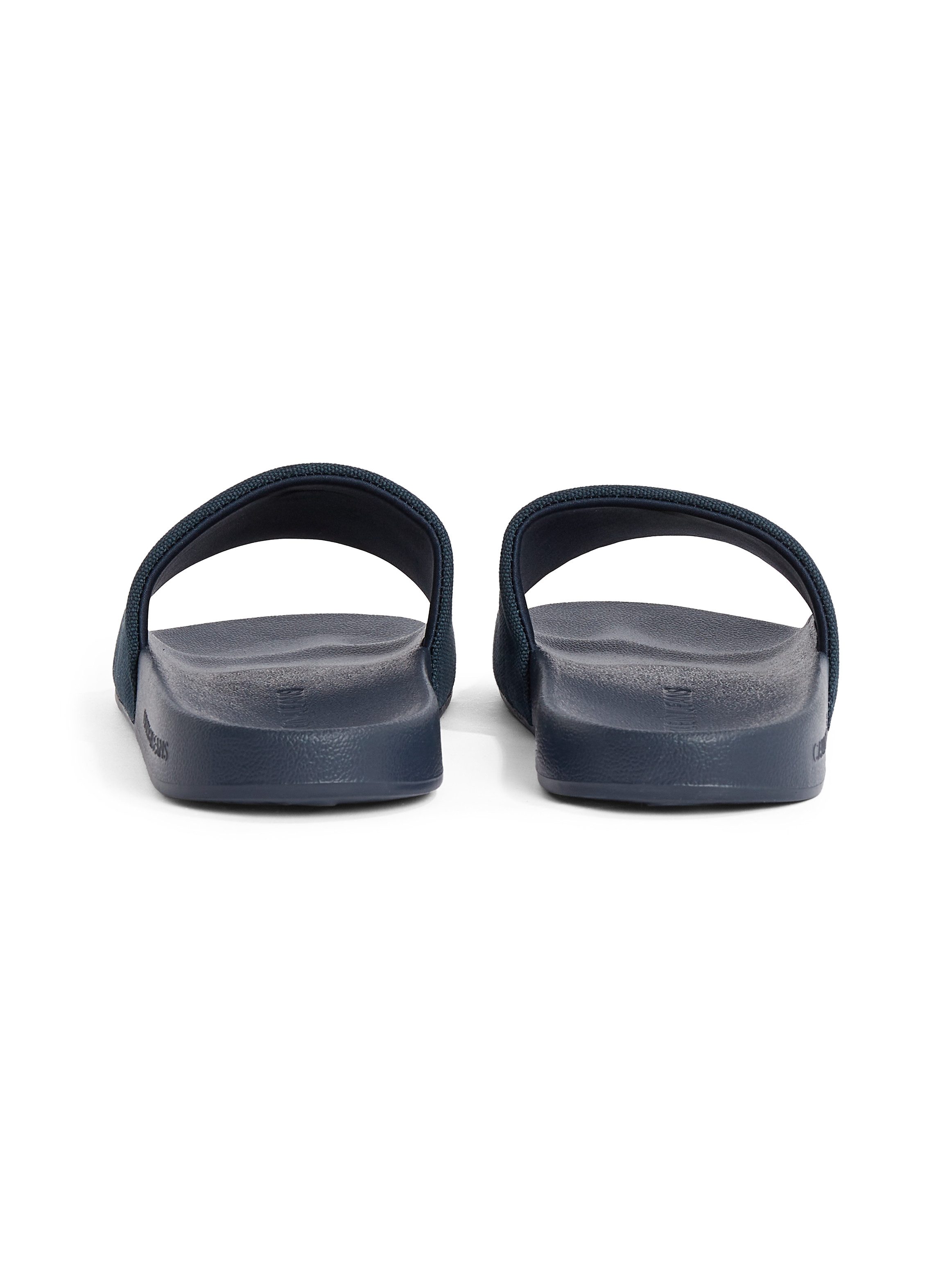 Calvin Klein Badslippers SLIDE MONOGRAM zomerschoen, slippers, badschoens, strandschoen met logo-opschrift