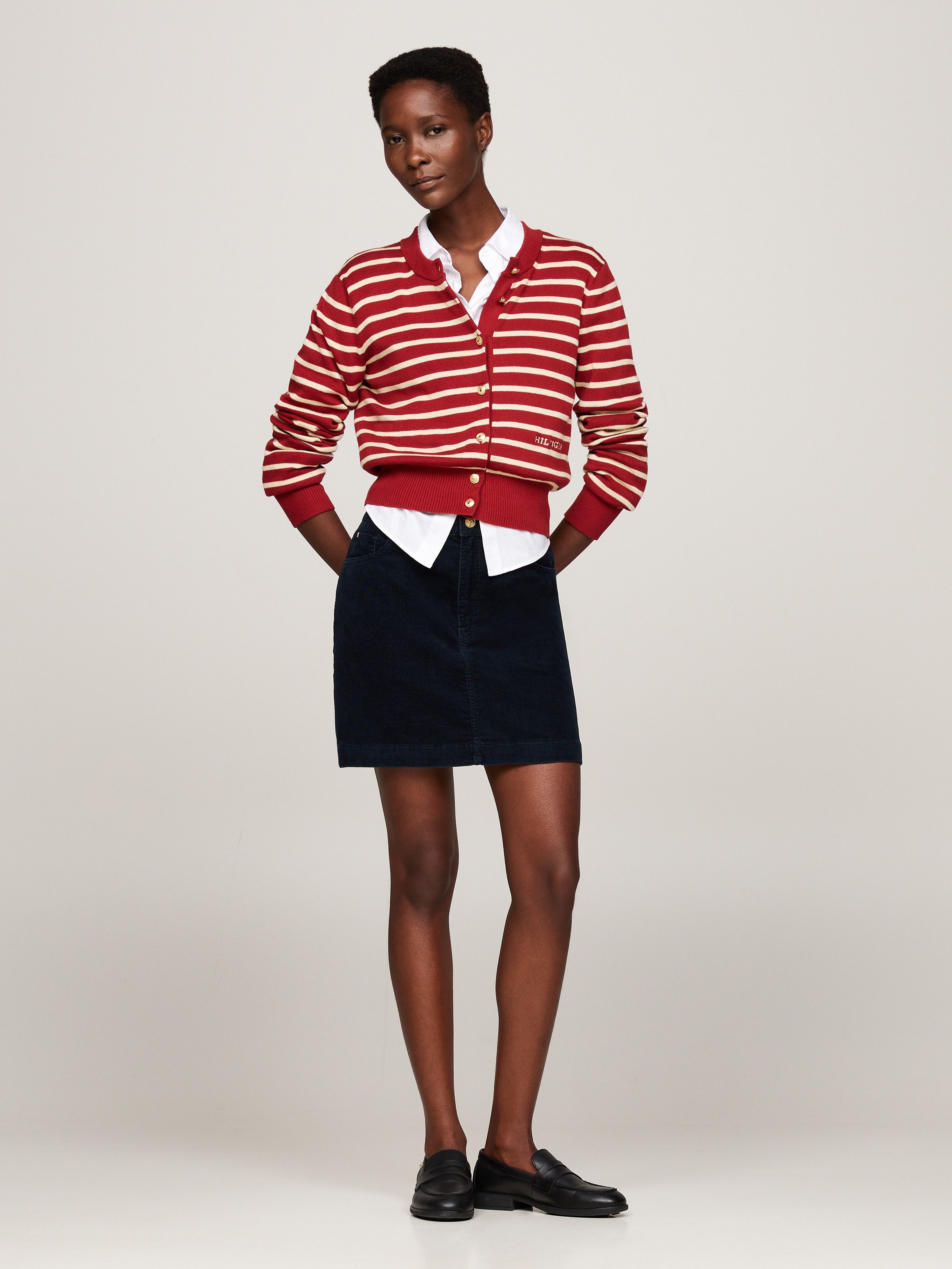 Tommy Hilfiger Minirok in 5-pocketsstijl