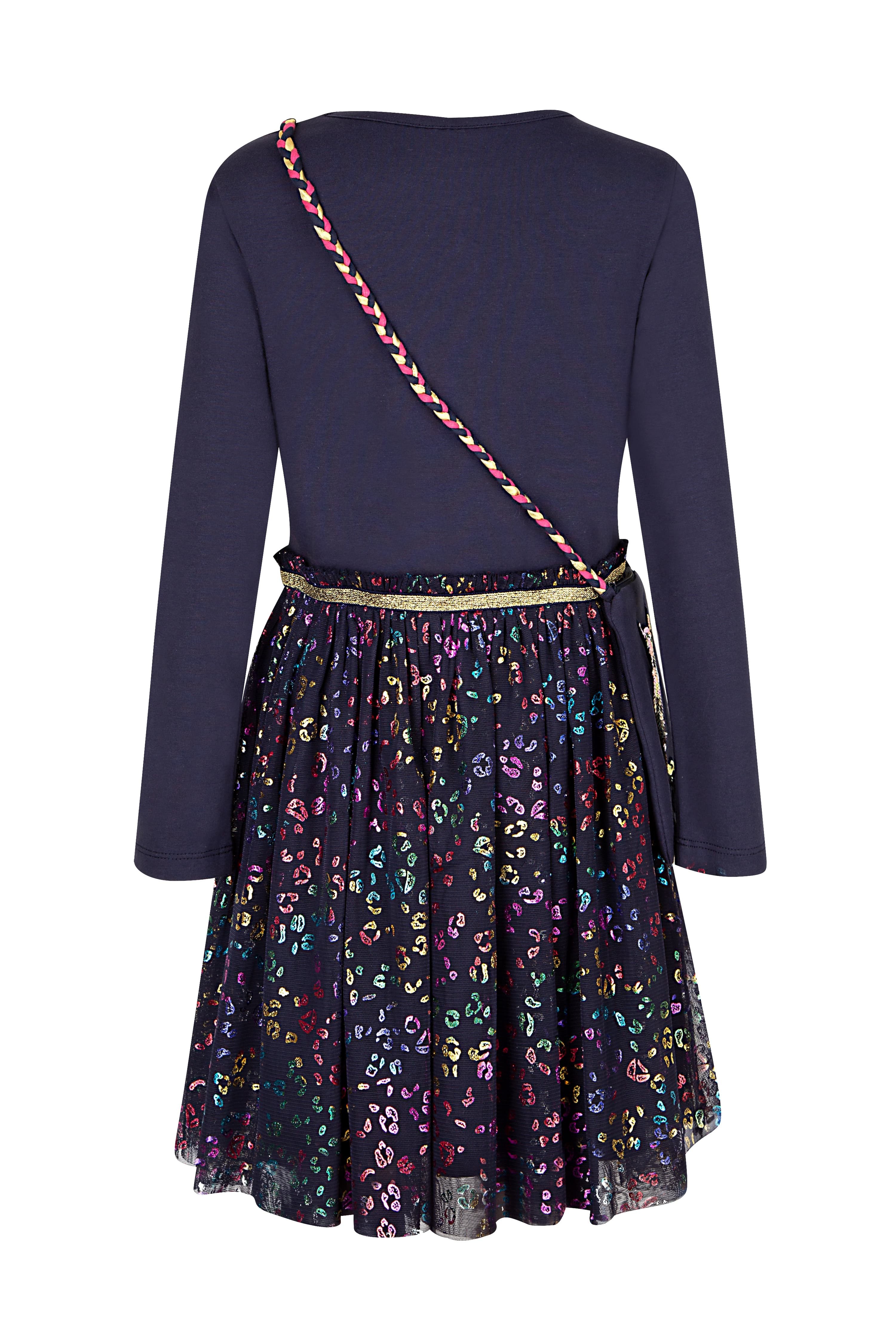 happy girls Midi-jurk met kleine schoudertas met pailletten (set, 2-delig)