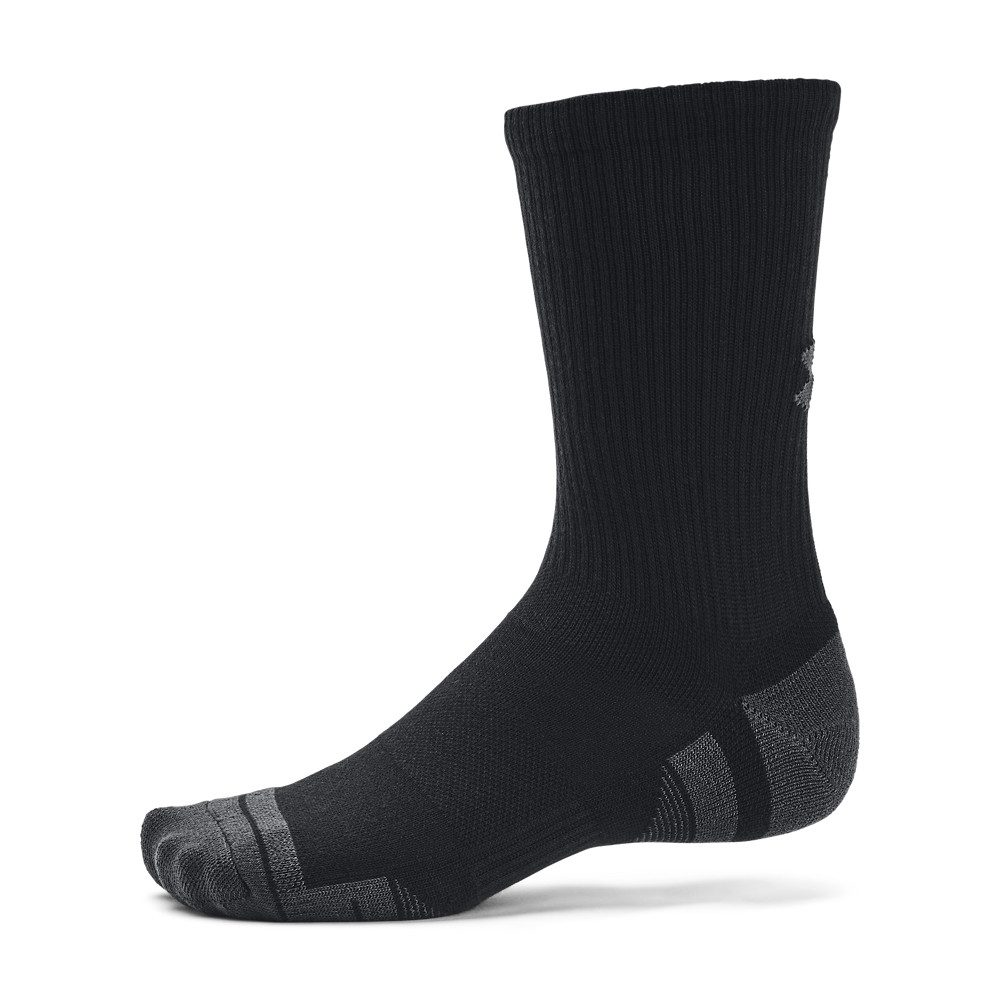 Under Armour® Tennissokken Unisex UA Performance Tech-Crew-Sokken in 3-Pack (3 paar)