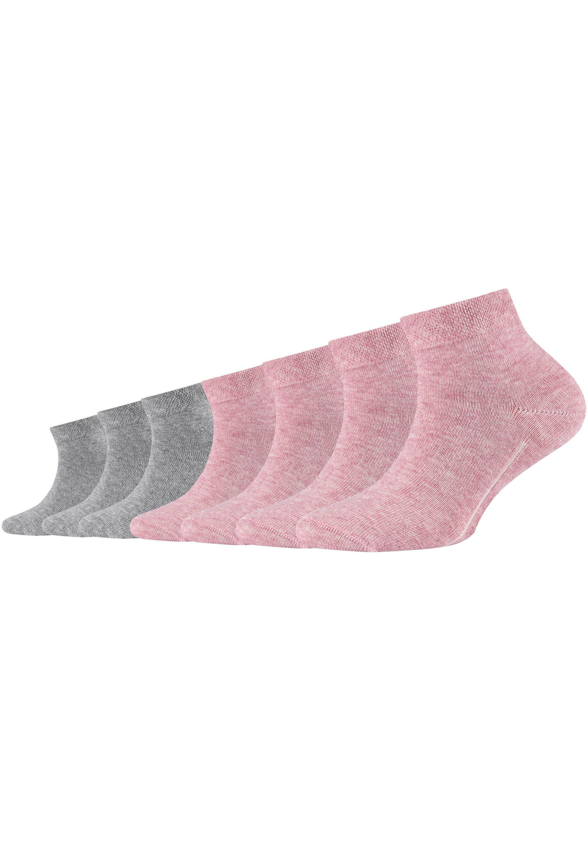 Camano Korte sokken CA-Soft met versterkte hiel- en teengebied (Set van 7) meisjes sokken maat 27