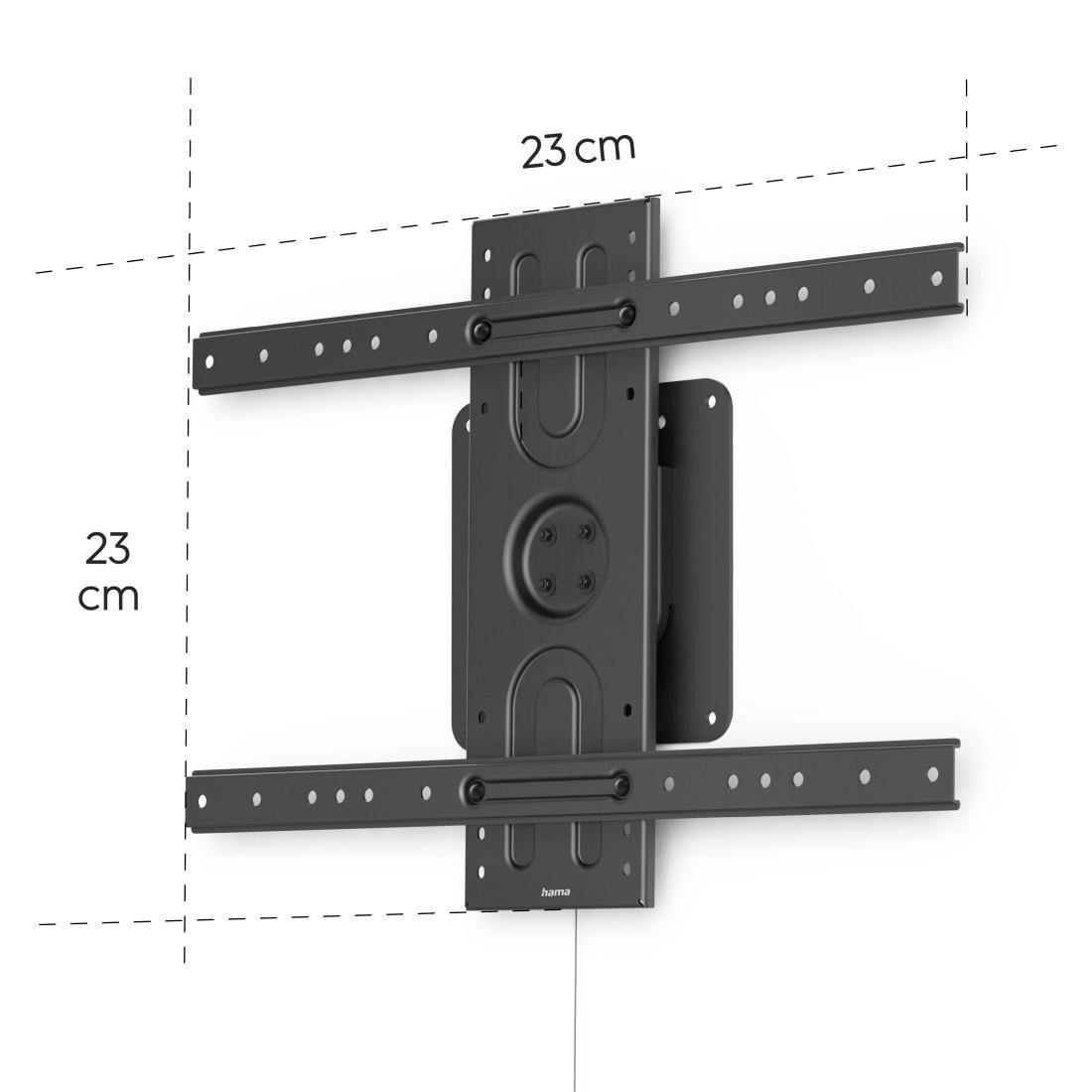 Hama Tv-wandhouder Draaiend, tot 50kg, 94 - 203 cm (37" - 80"), 43", 50", 55", 65", 75"