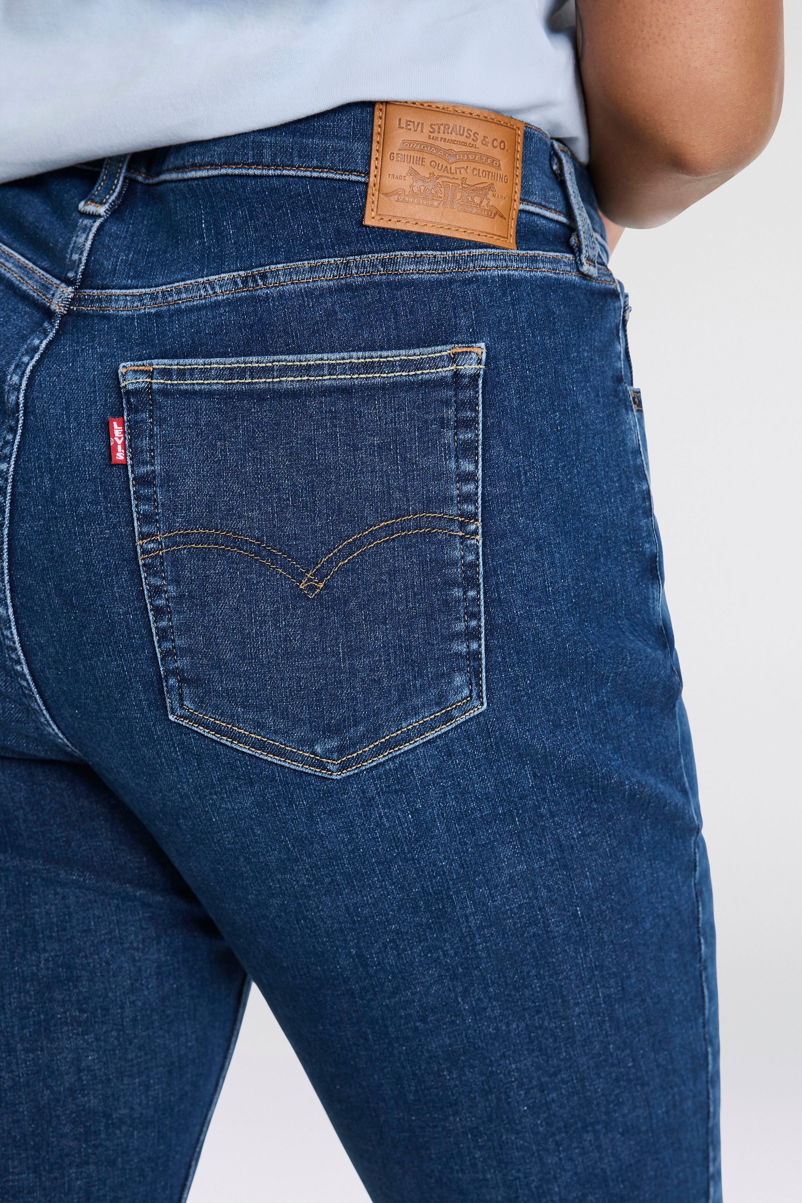 Levi's® Plus Skinny fit jeans 721 PL HI RISE SKINNY zeer nauwsluitende snit