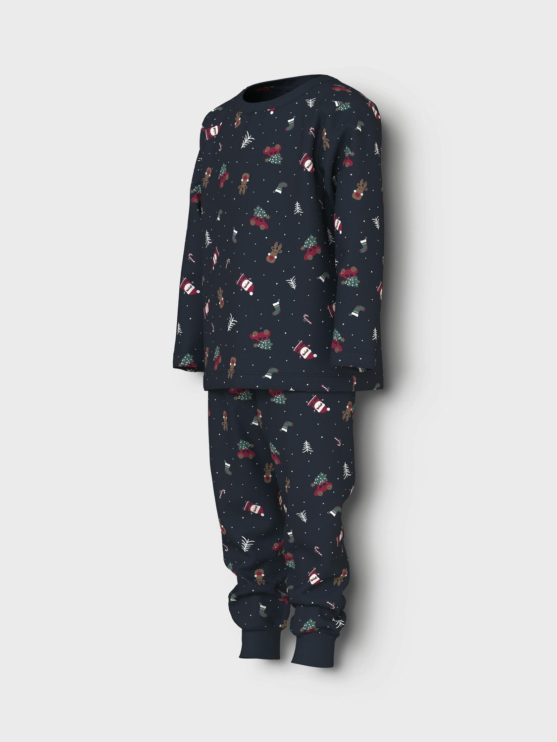 Name It Pyjama NMNVISMAS LS NIGHTSET (set 2-delig)