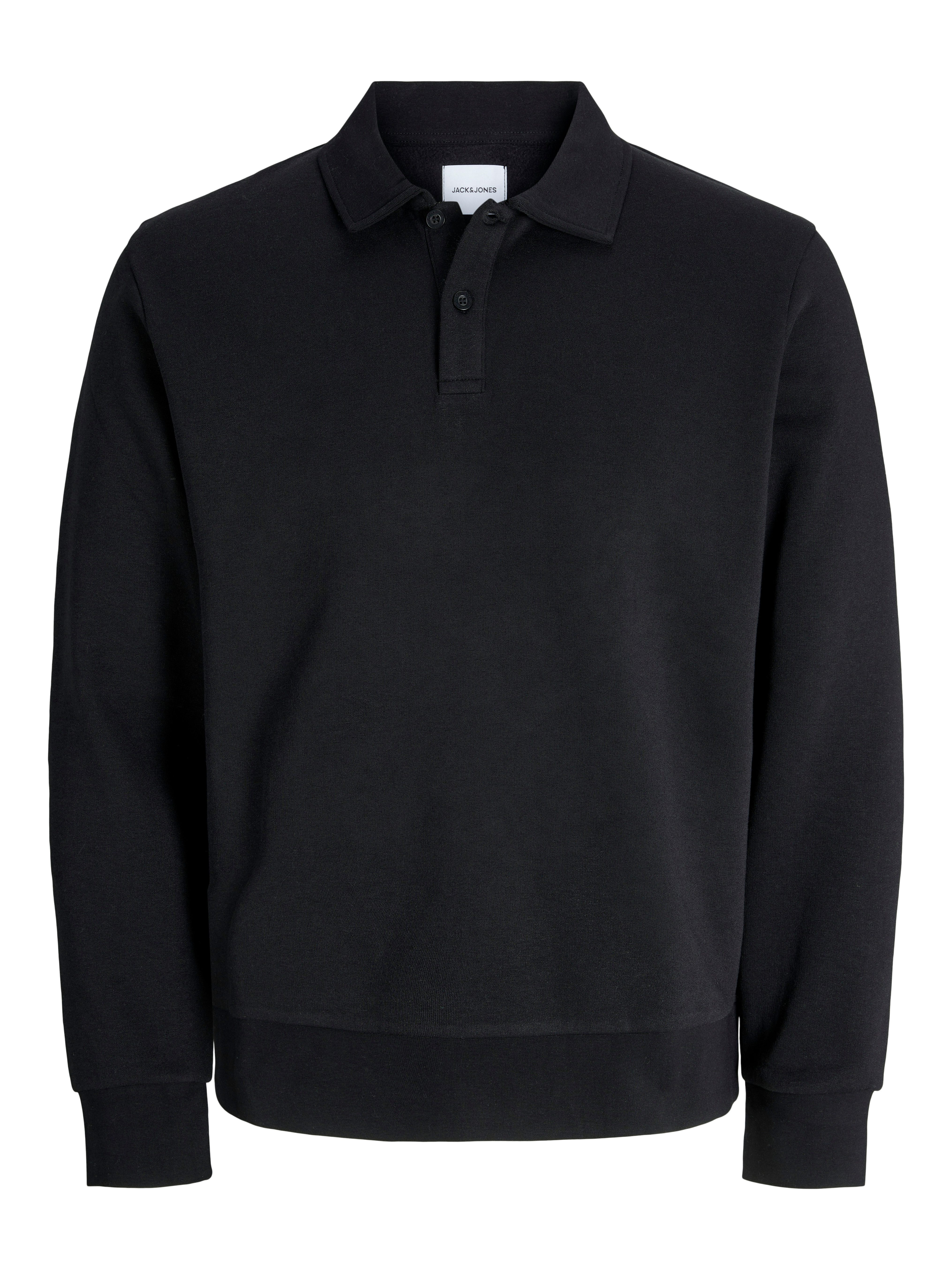 Jack & Jones Sweatshirt JJEBRADLEY SWEAT POLO NOOS