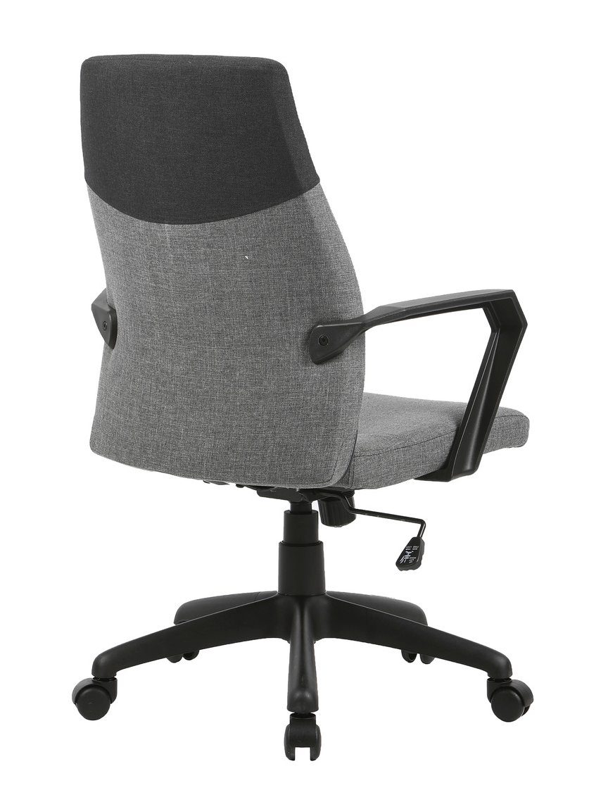 byLIVING Bureaustoel Edgy met moderne geweven bekleding in twee kleuren, comfortabel, met schommelmechanisme
