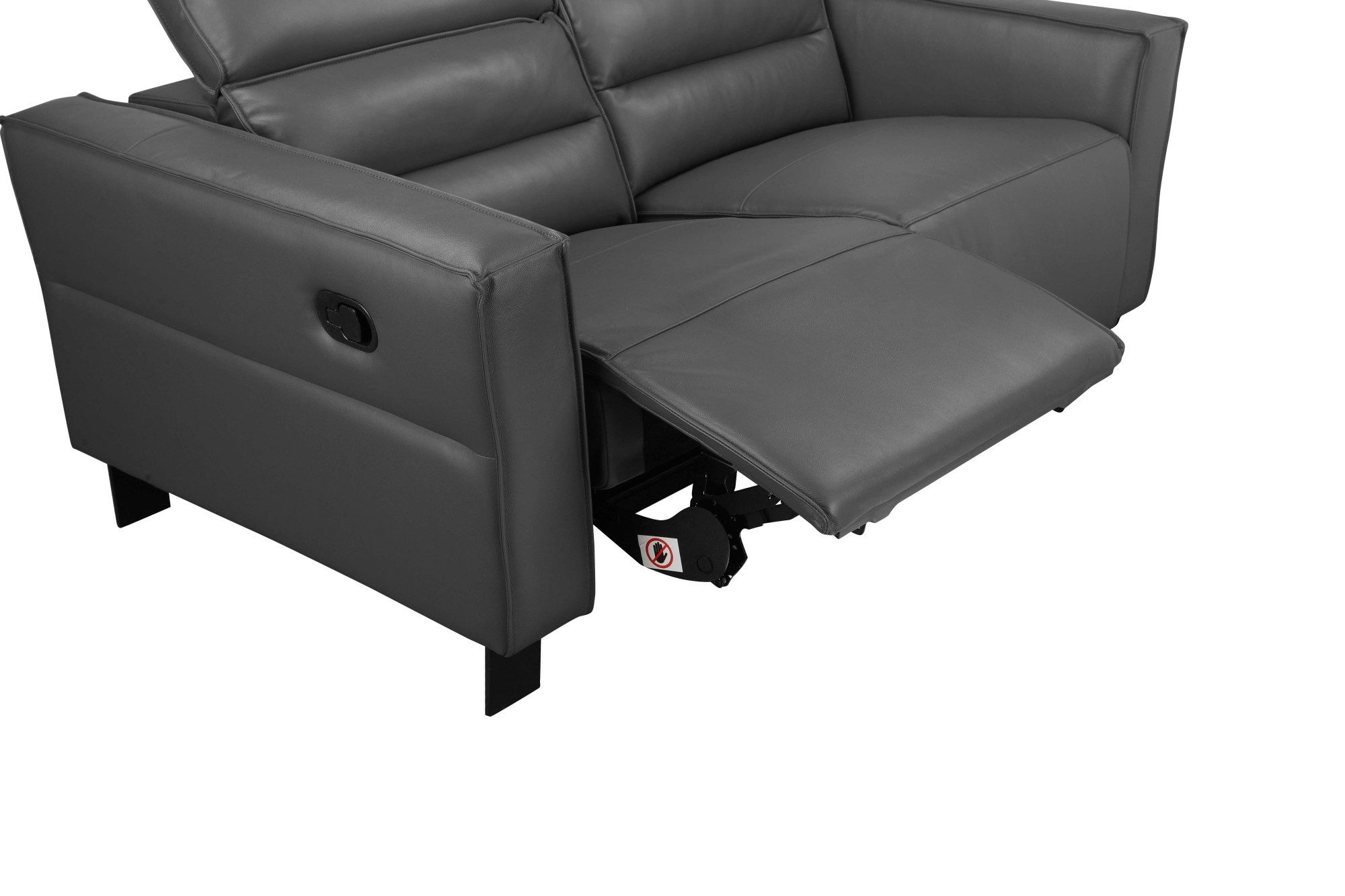 Places of Style 2-zitsbank Carpari, 162 cm, met handmatige of elektrische relaxfunctie