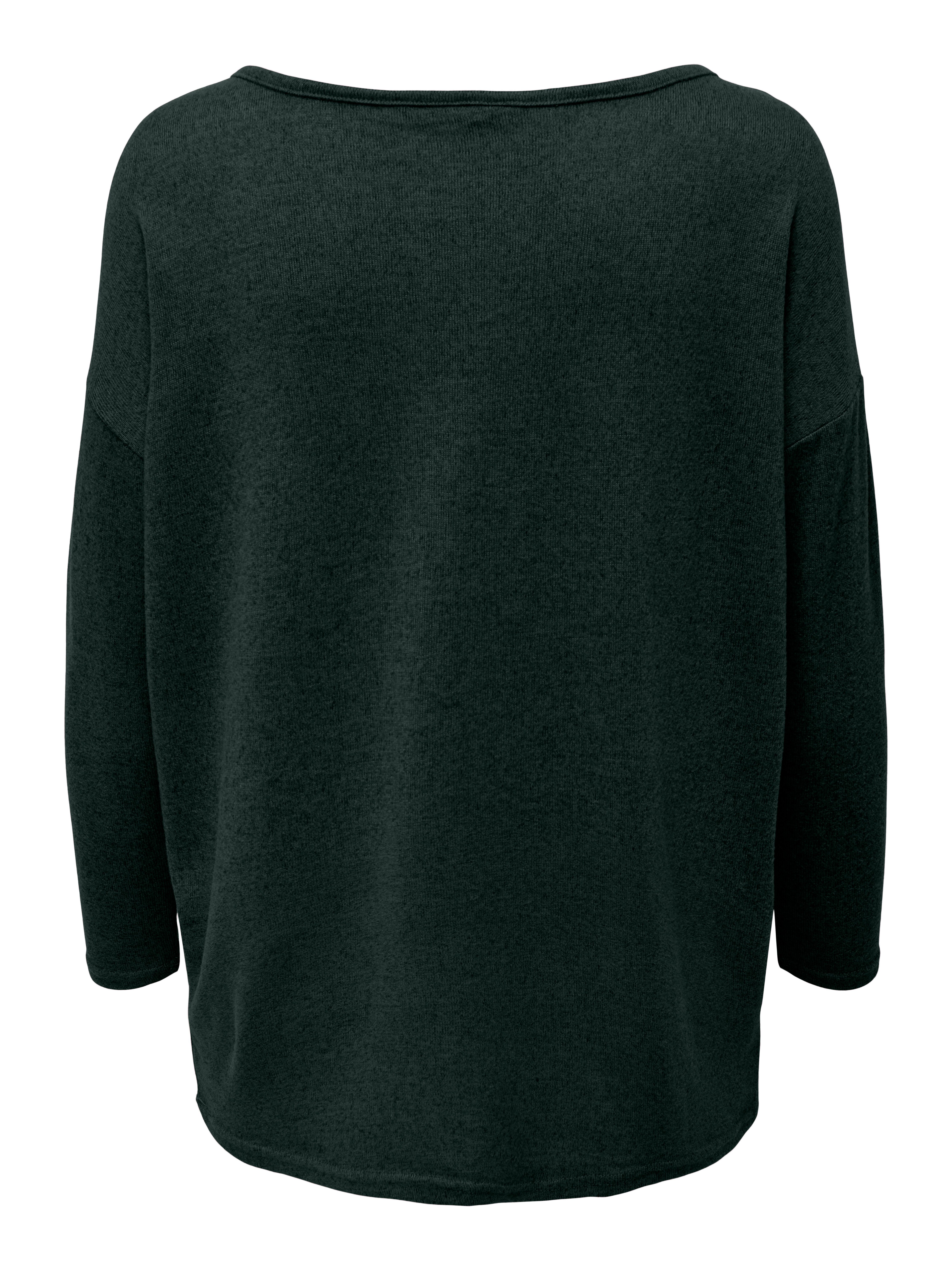 Only Shirt met 3/4 mouwen ONLELCOS 4/5 SOLID TOP