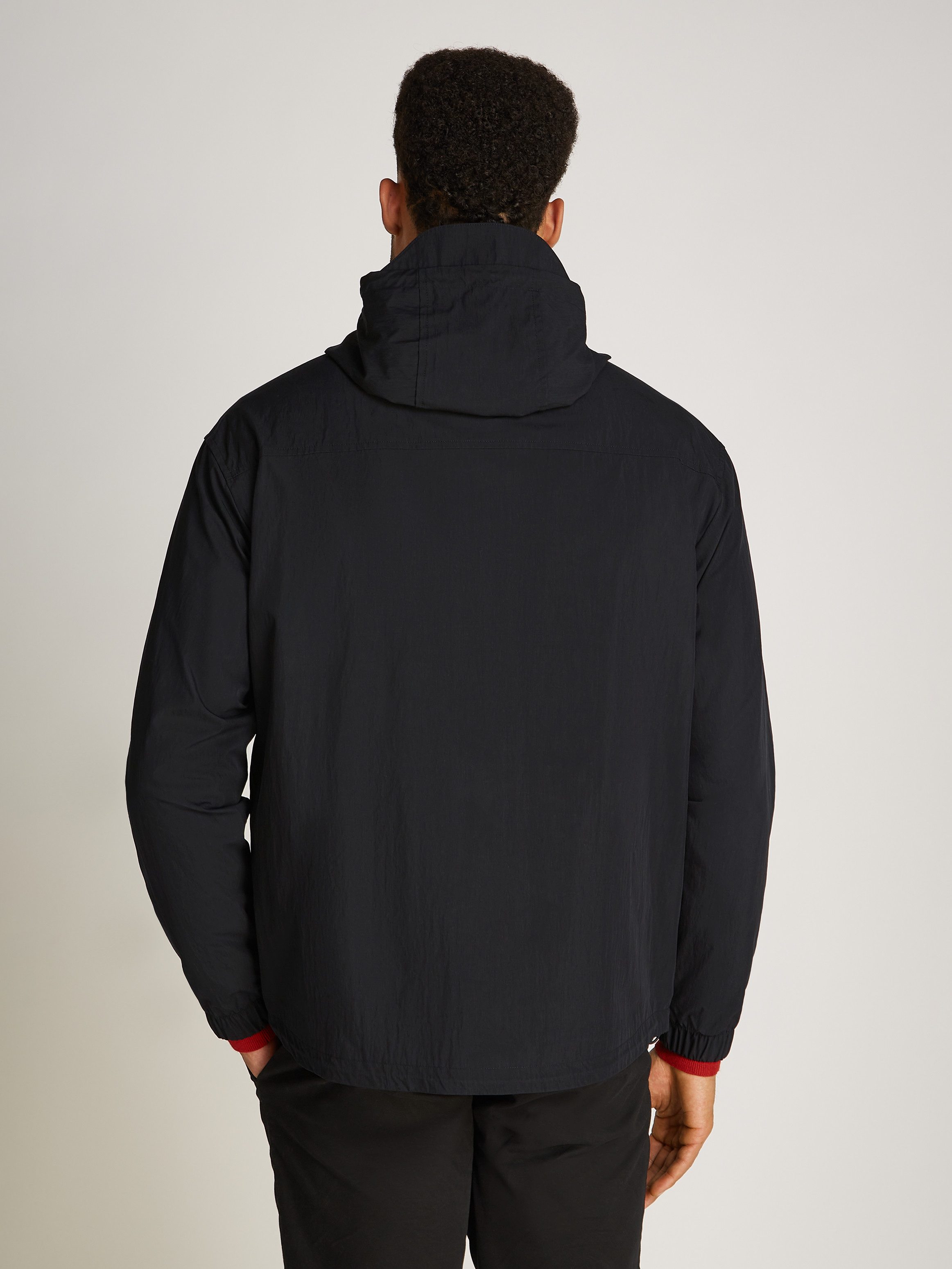 TOMMY JEANS Zomerjack TJM UTILITY PARKA met gestempeld logo