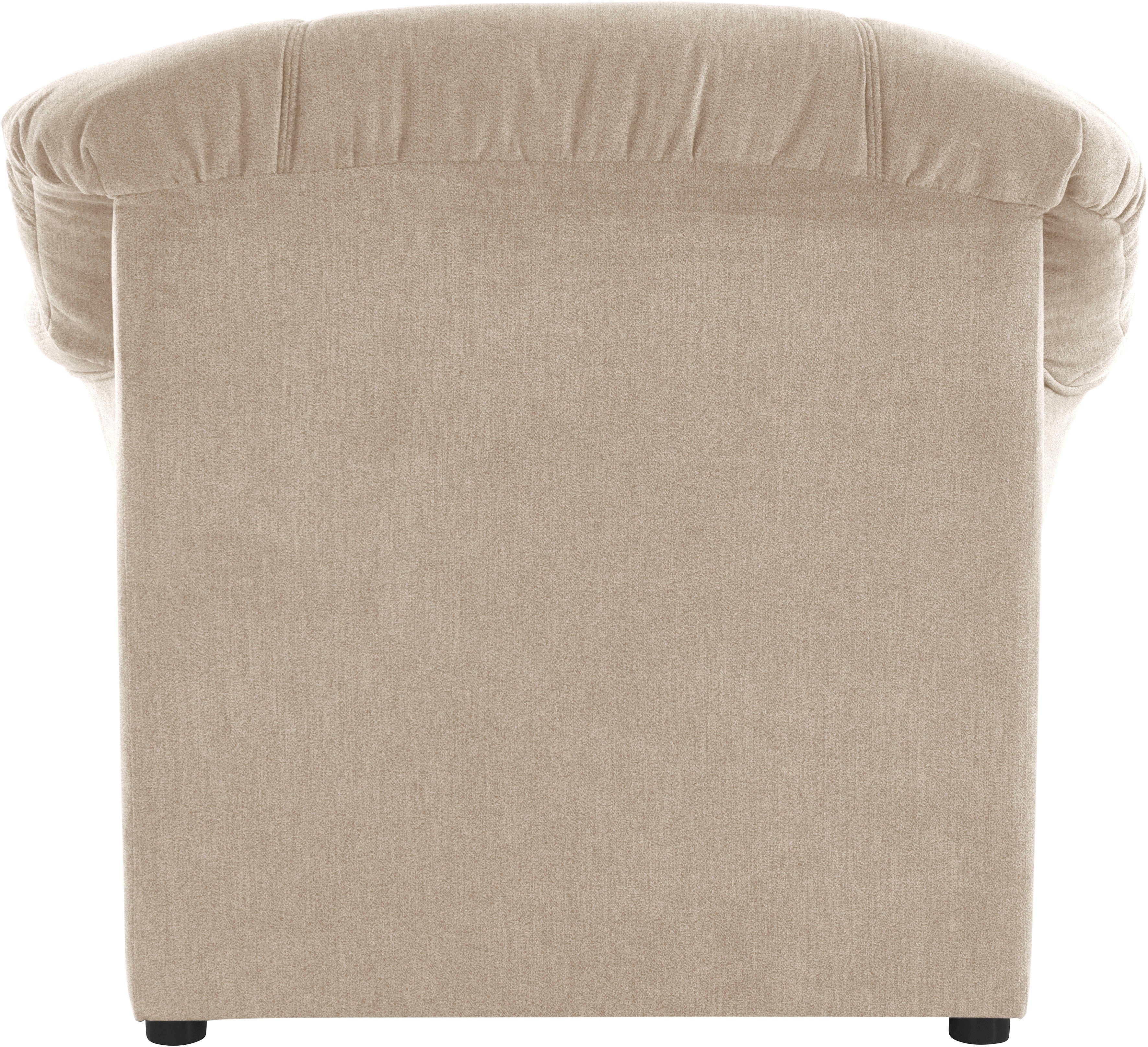 DOMO collection Fauteuil Sarafina optioneel met veerkern