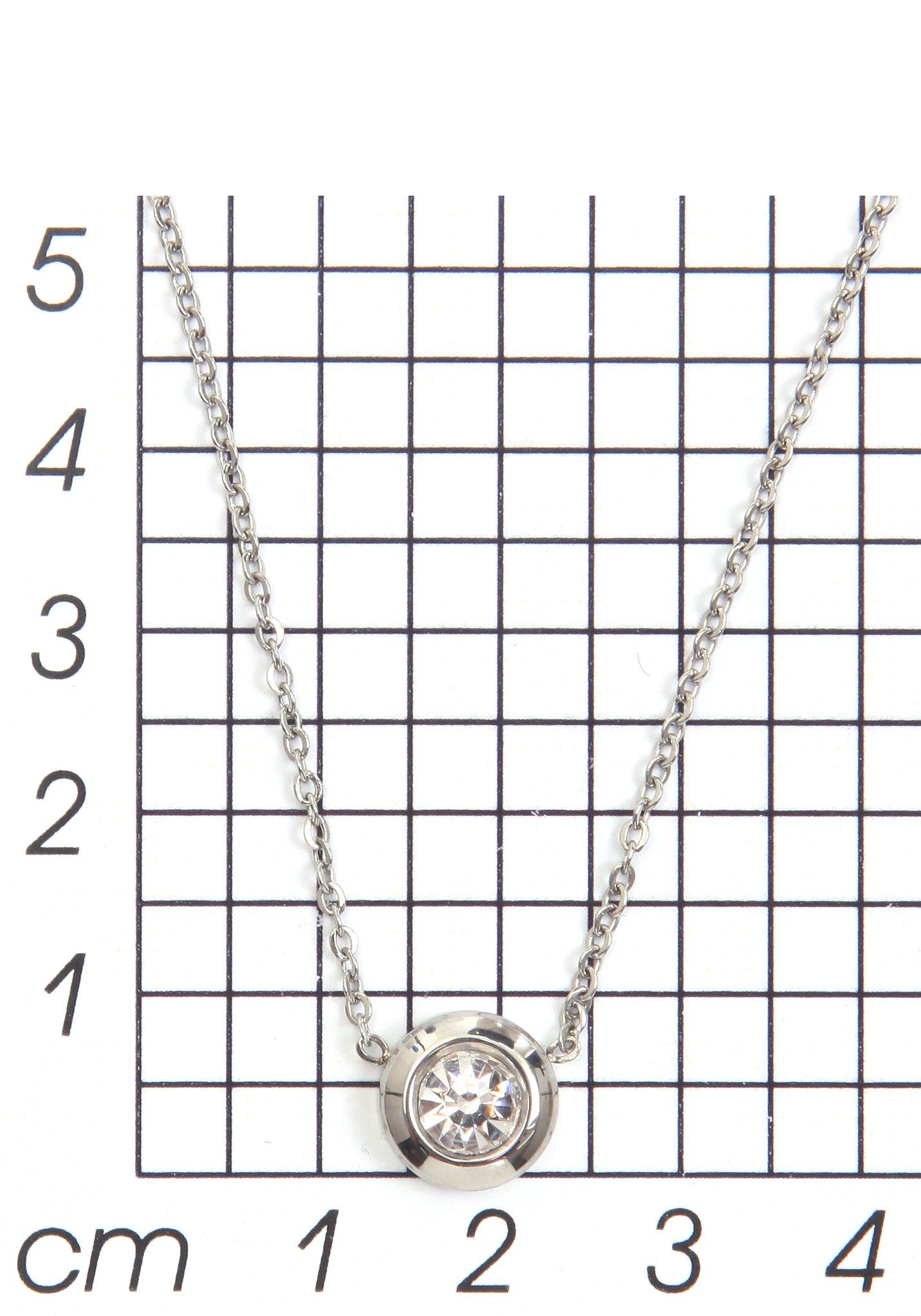 Firetti Ketting met hanger Solitair, klassiek, tijdloos