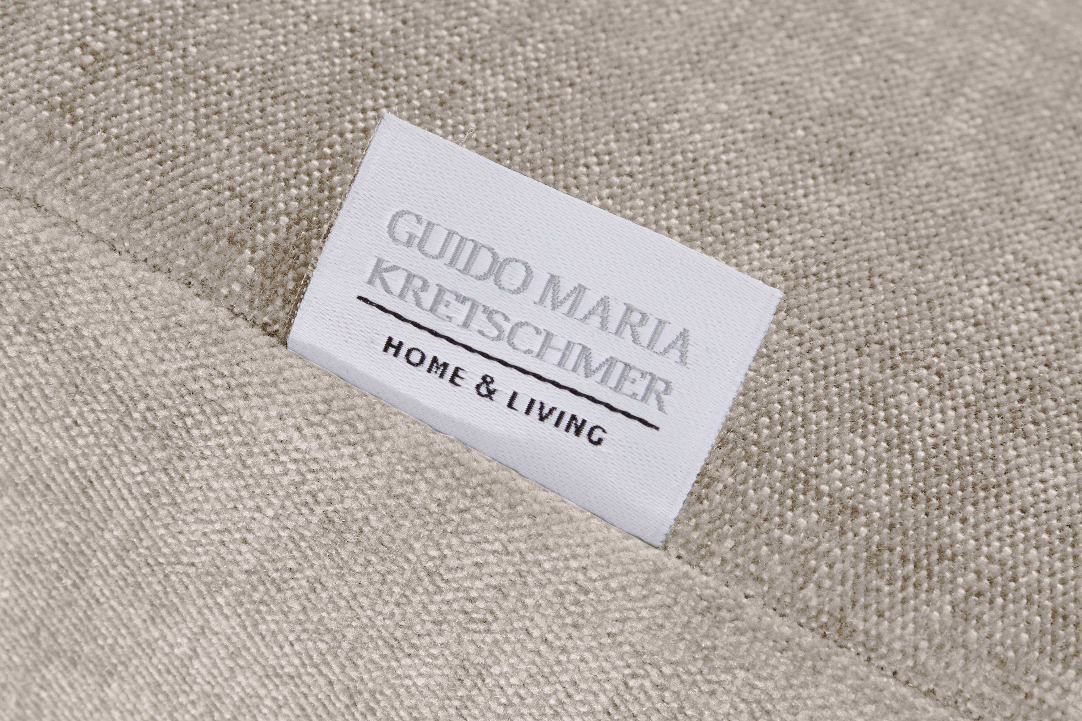 Guido Maria Kretschmer Home&Living 2-zitsbank Skara XXL Loungebank XXL met binnenveringsinterieur, in vele overtrekkwaliteiten
