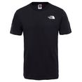 the north face functioneel shirt simple dome zwart
