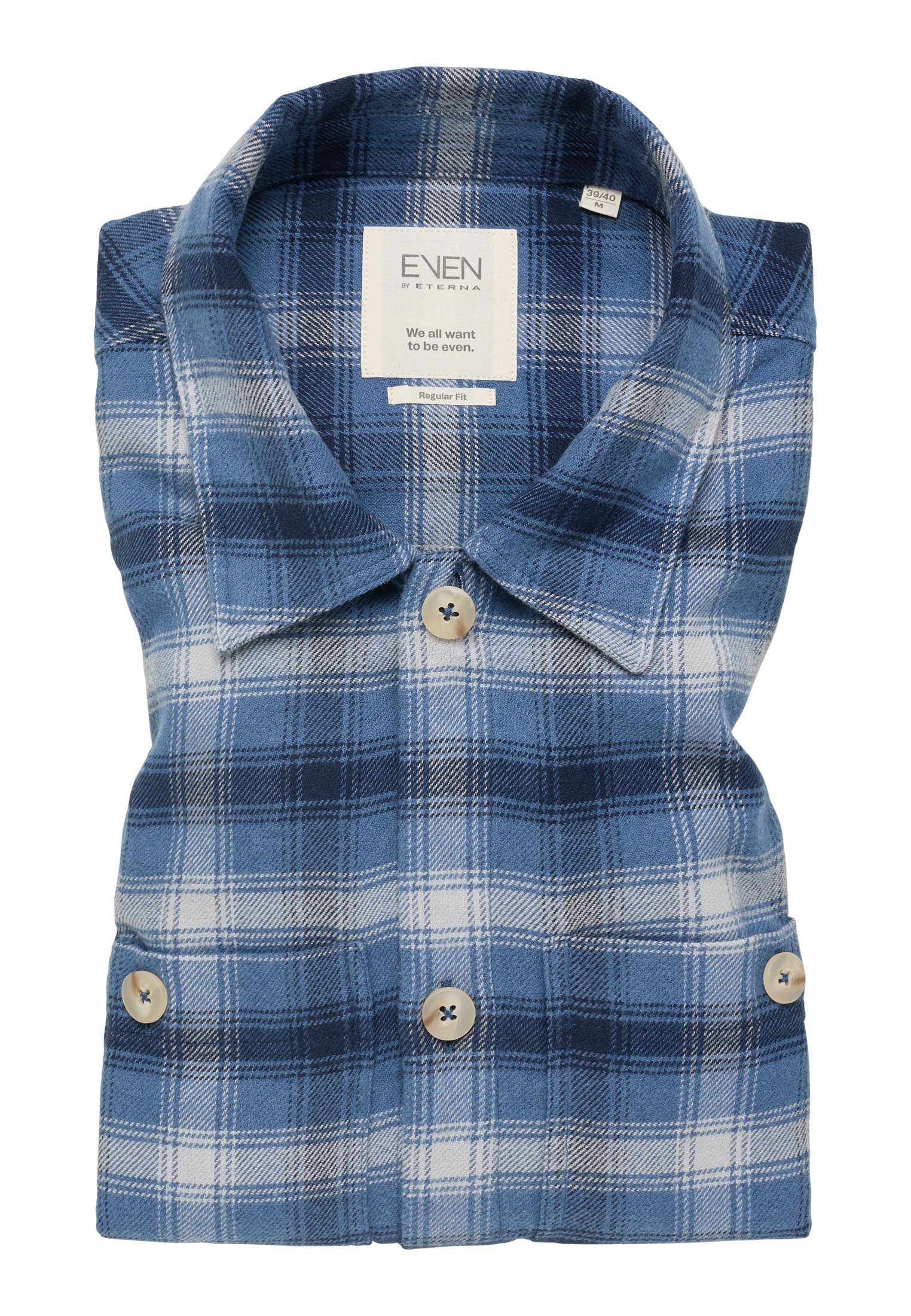 Eterna Overhemd met lange mouwen MODERN FIT