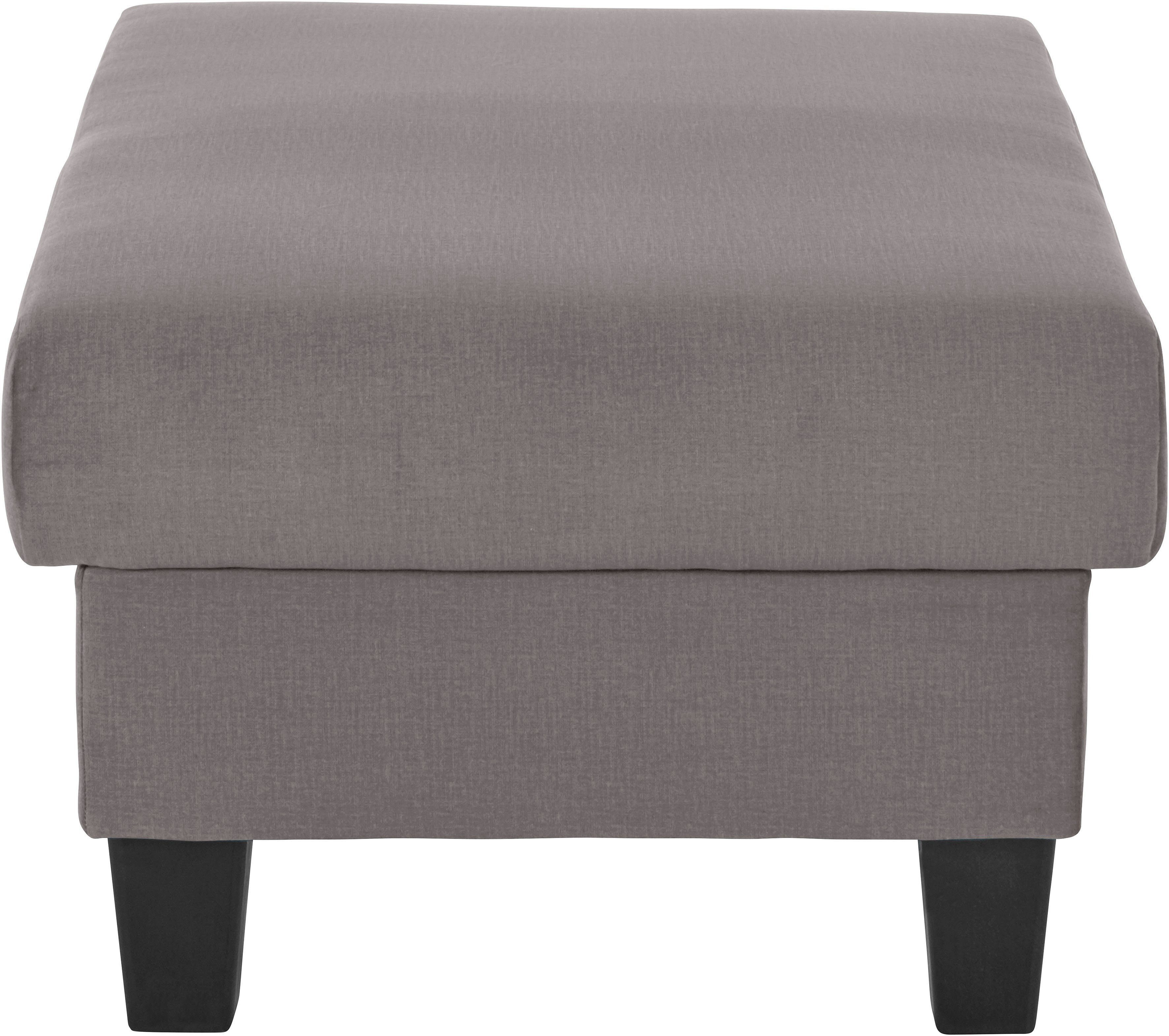 COTTA Zithoek Morven L-vorm Set bestaande uit: hoekbank met hoofdverstelling & hocker (set)