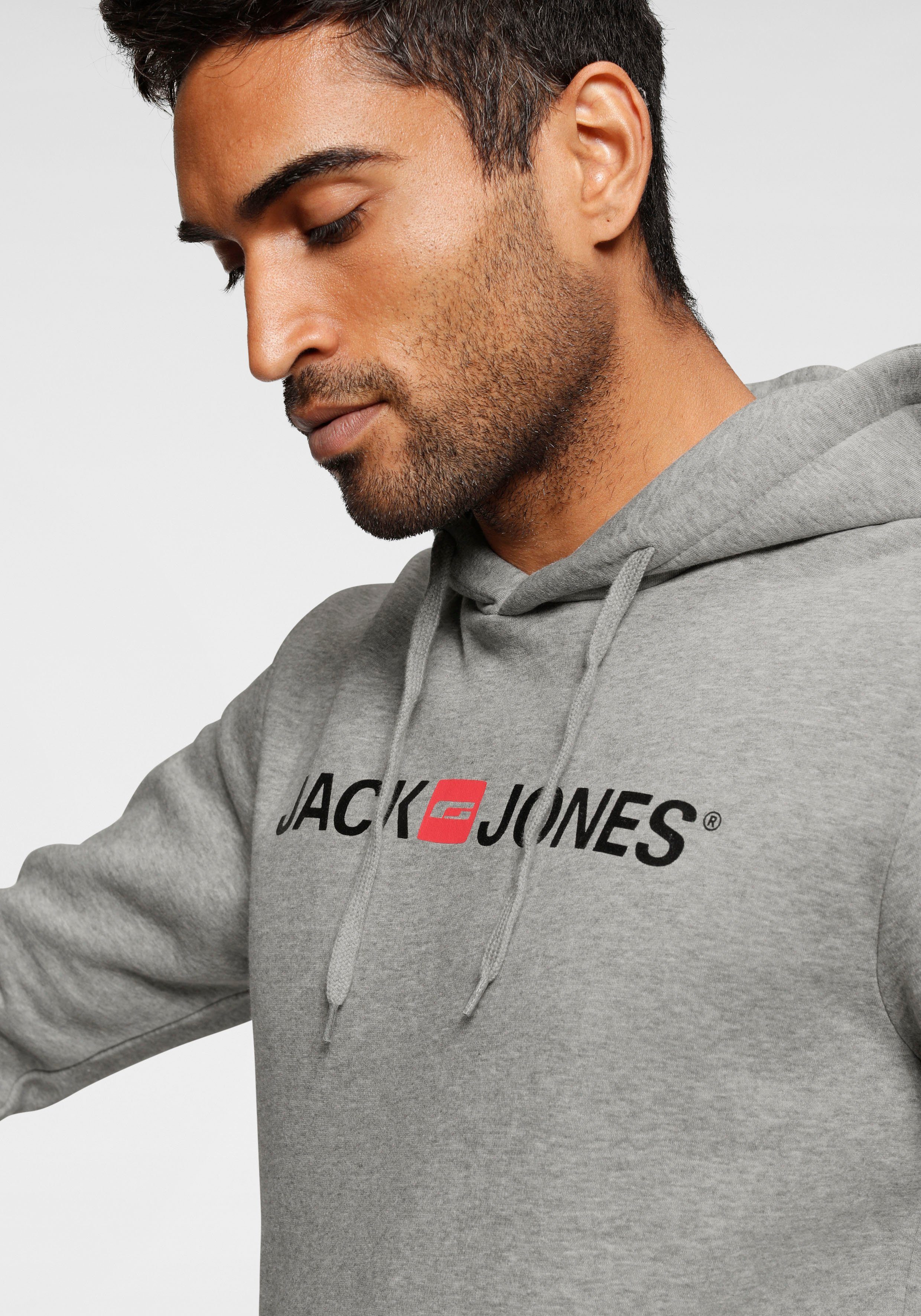 Jack & Jones Hoodie Logo Hoodie Oldschool