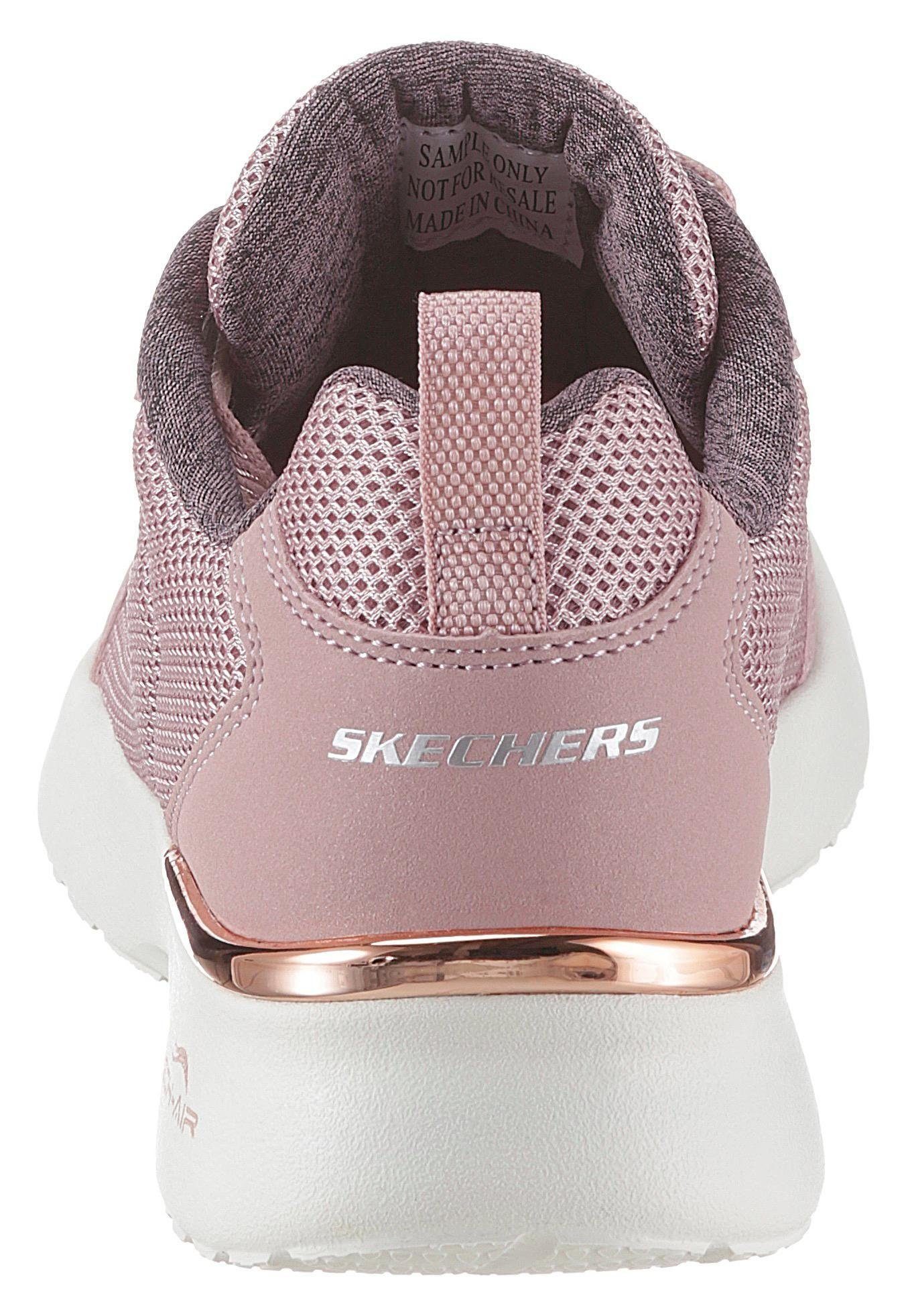 Skechers Sneakers Skech-Air Dynamight - Fast Brake Metallic element bij de hak, vrijetijdsschoen, lage schoen, veterschoen