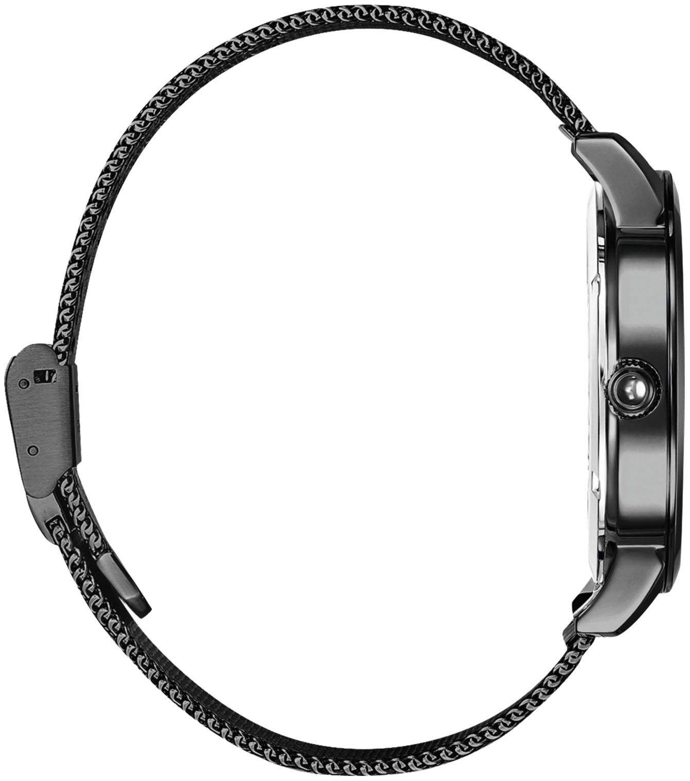 THOMAS SABO Kwartshorloge SPIRIT COSMOS KOMPASS Polshorloge voor dames en heren, unisex, onyx-stenen