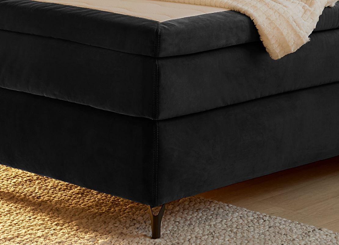 Jockenhöfer Gruppe Boxspring Scarlett met een hoogwaardige 7-zone tonnenveringmatras