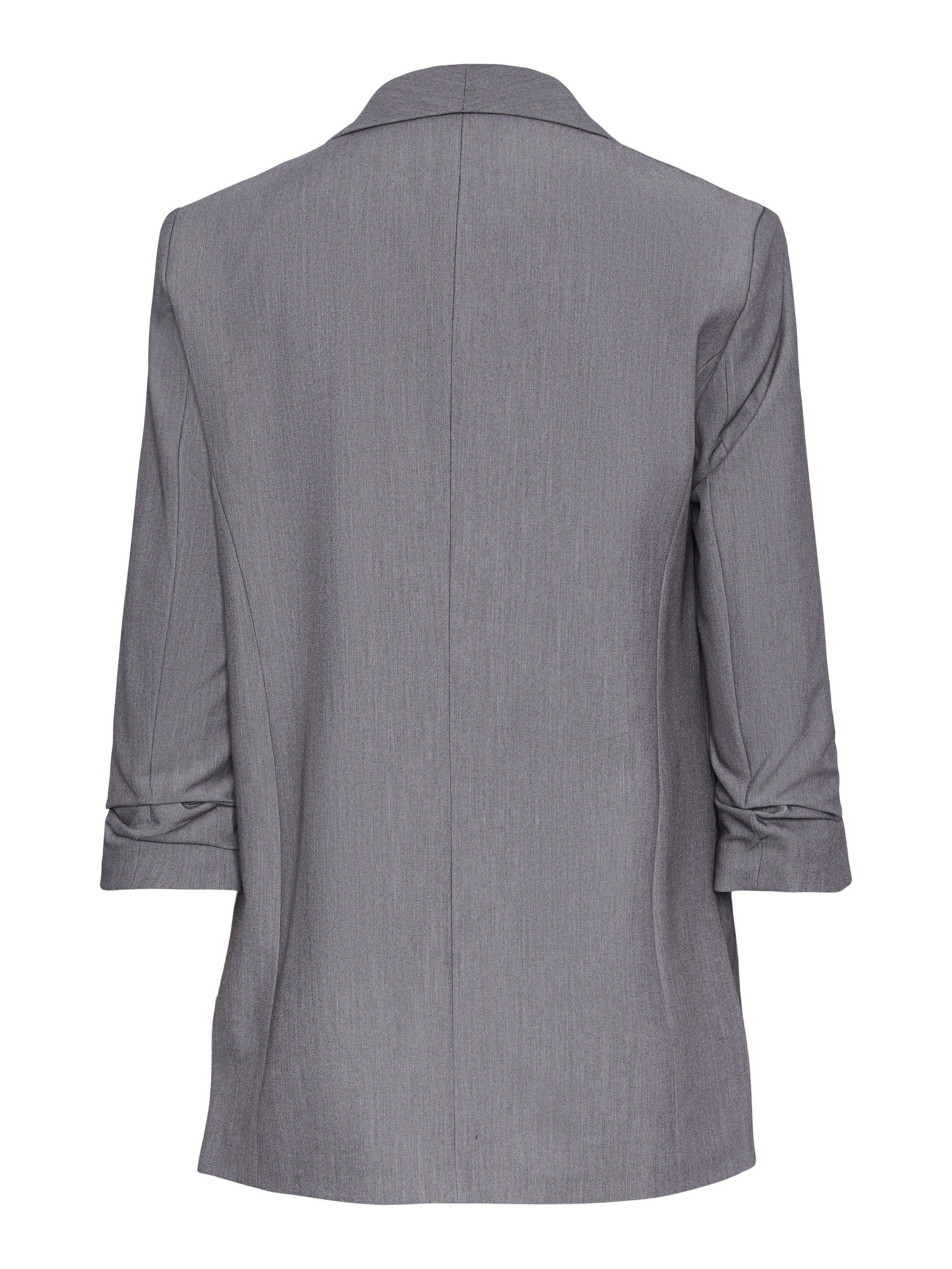 pieces Blouseblazer PCBOSELLA 3 4 BLAZER NOOS met plooidetail op de mouw