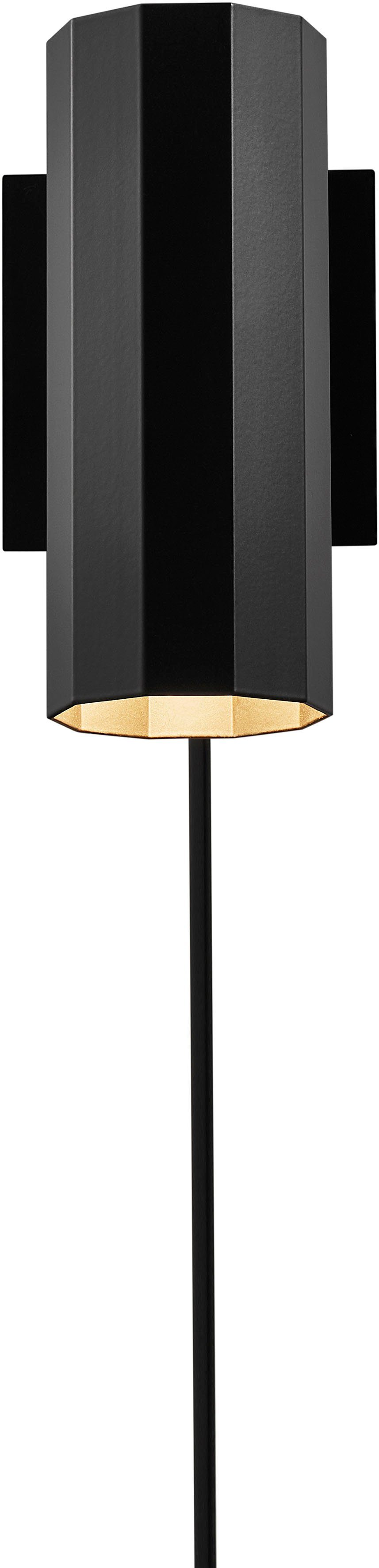 Nordlux Wandlamp Alanis Minimalistisch ontwerp, 10-zijdig profiel, incl. 2W LED-module (1 stuk)