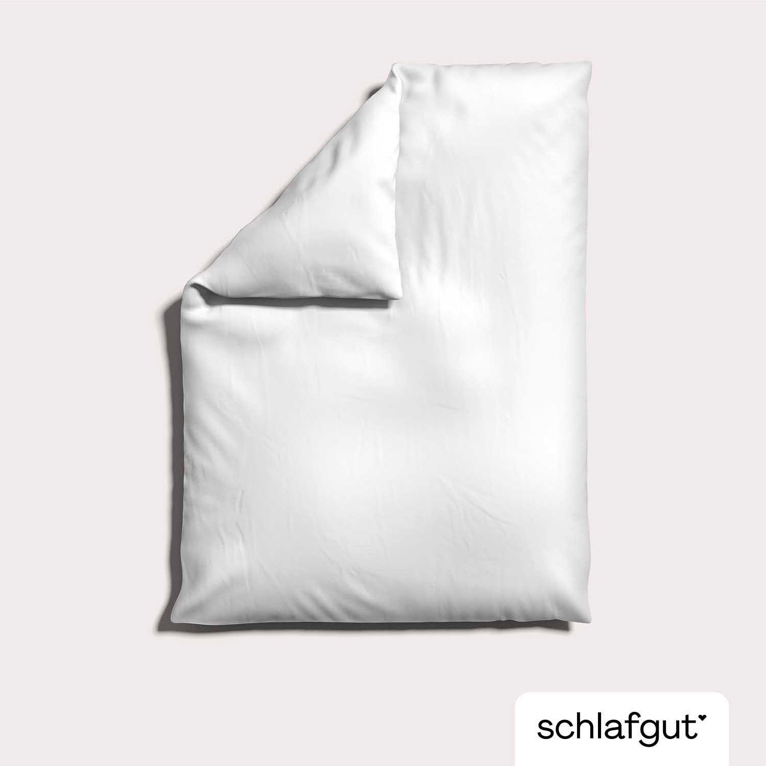 Schlafgut Dekbedovertrek Woven Satin bijzonder dicht geweven, mix & match: bijpassende kussenhoes verkrijgbaar (1 stuk)