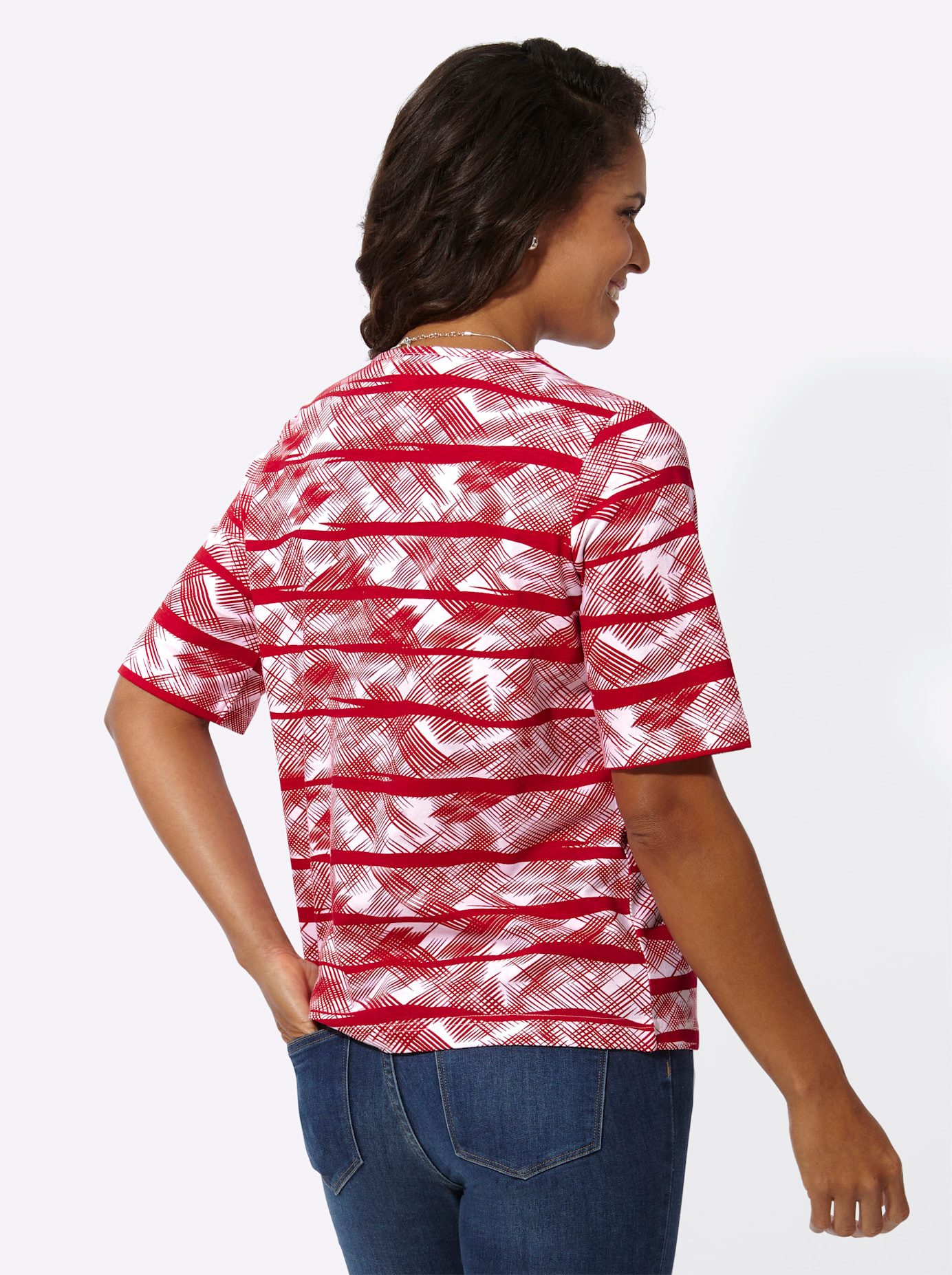 Casual Looks Shirt met korte mouwen Shirt (1-delig)