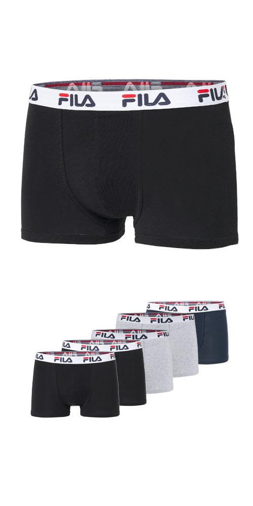 Fila Boxershort met logoband (5 stuks, Set van 5)