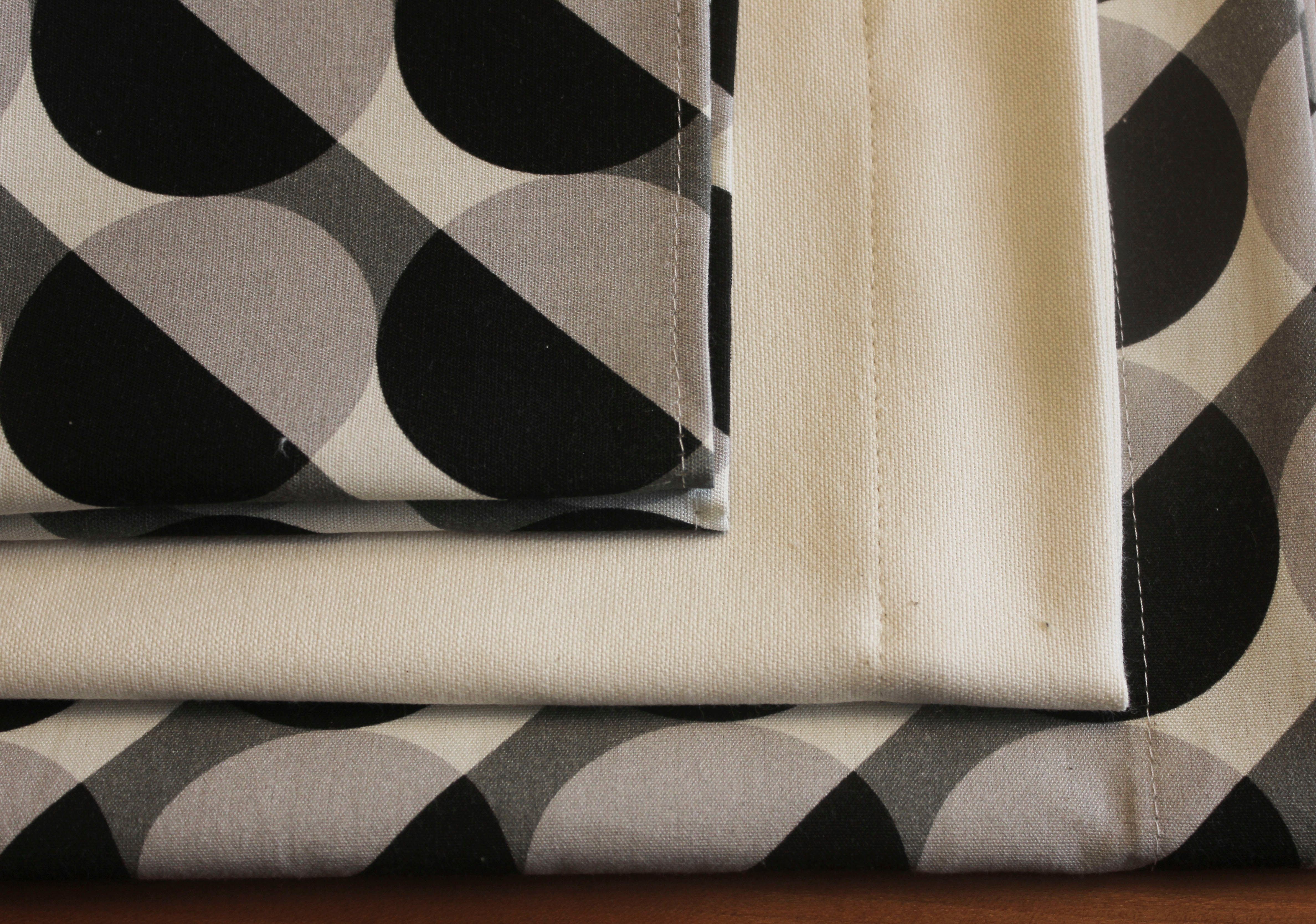 Adam Set placemats Tafelset Circles Made in Germany, voor 6 personen (13 stuks)