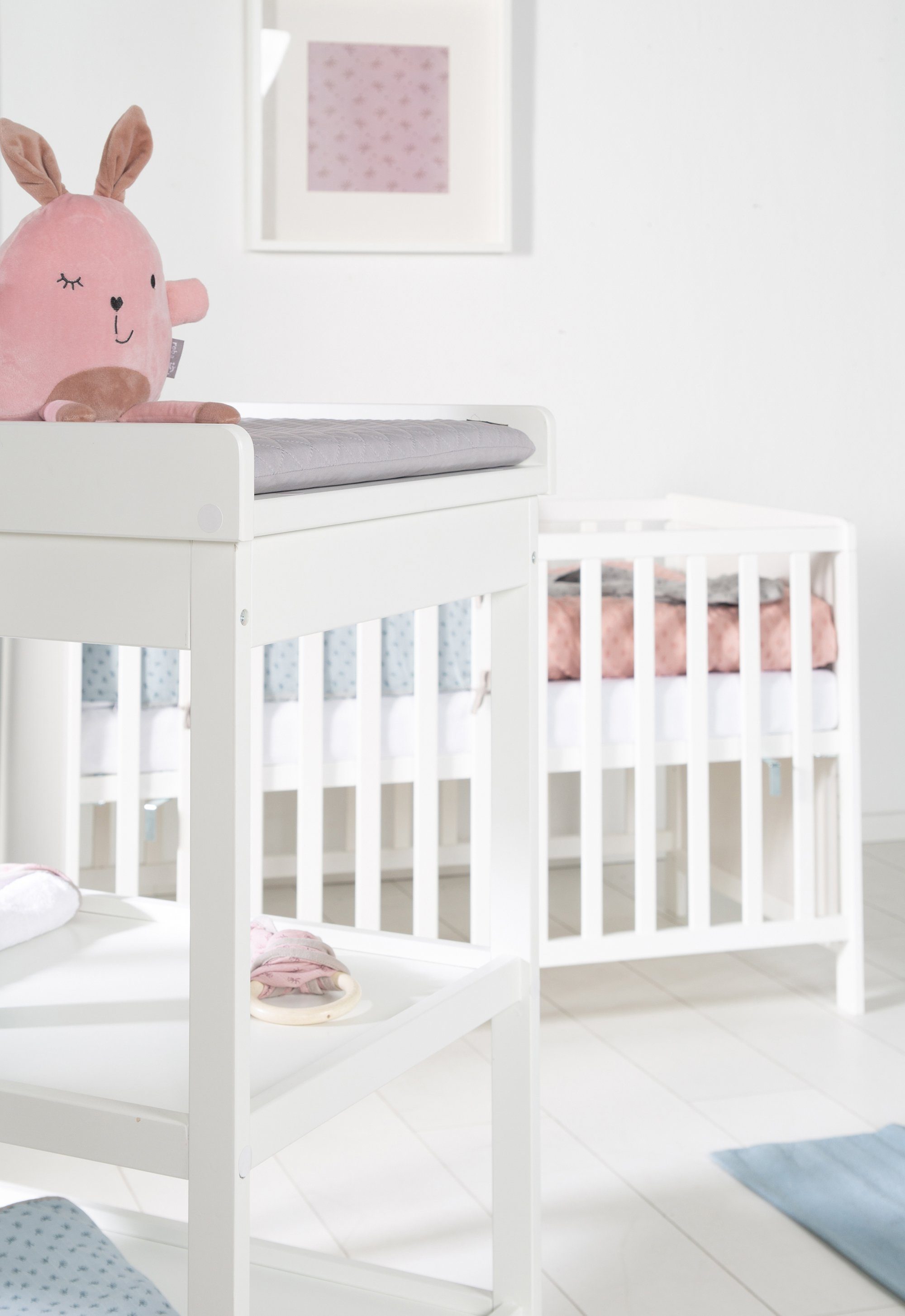 Roba® Babymeubelset Style met kinderbed en commode (voordeelset, 2 stuks)