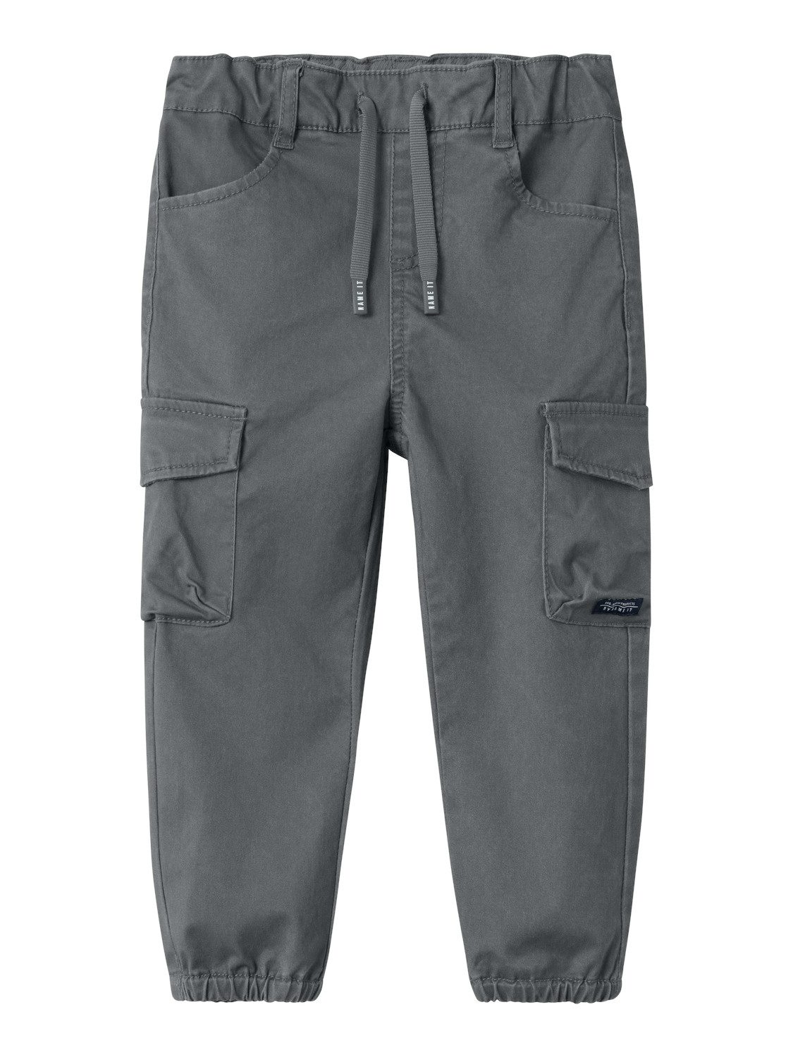 Name It Cargobroek NMMBEN CARGO R TWI PANT 1771-HI NOOS jongens cargobroeken maat 122 grijs