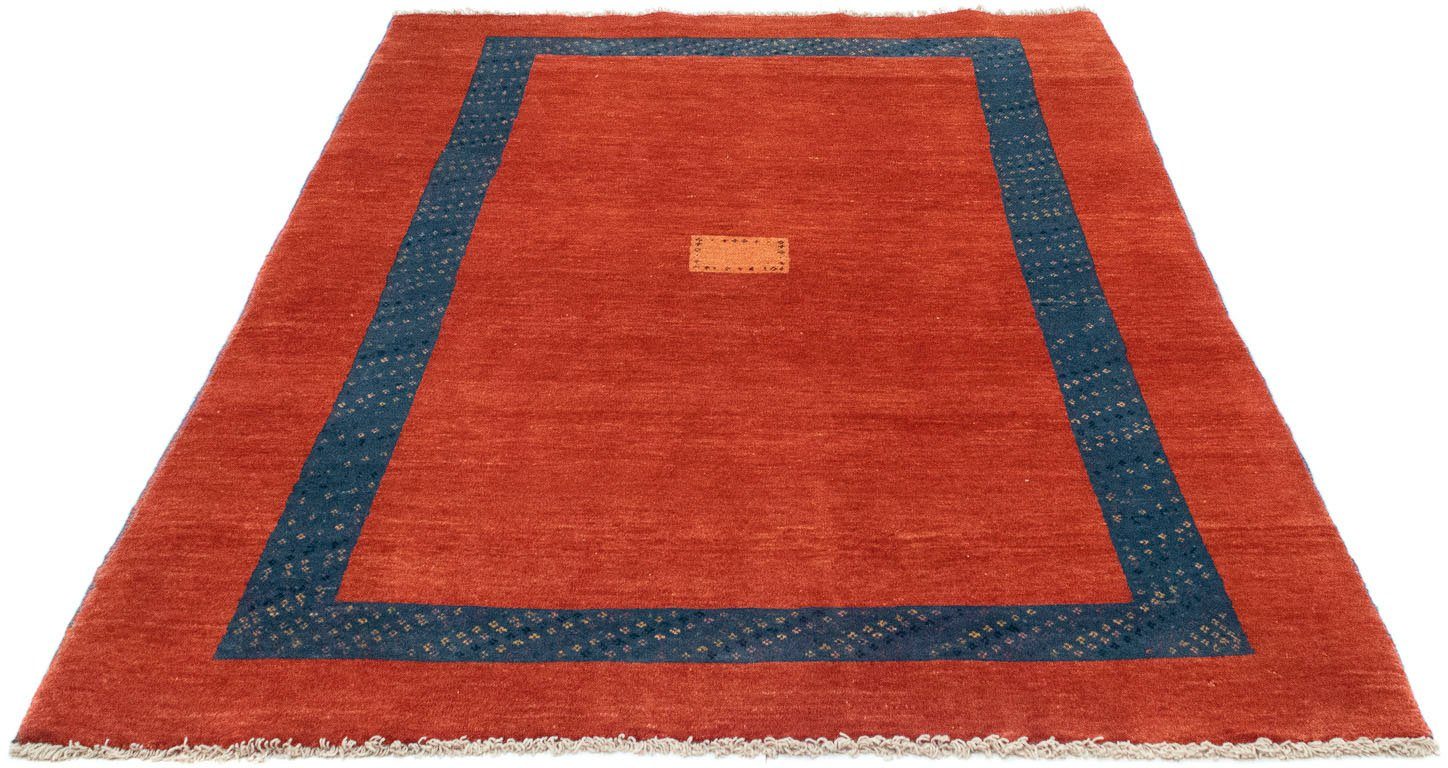 morgenland Wollen kleed Loribaft vloerkleed met de hand geknoopt rood handgeknoopt