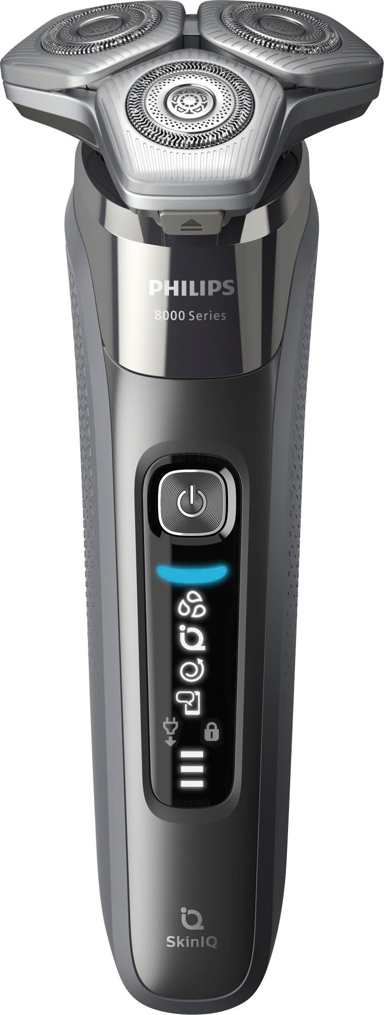 Philips Elektrisch scheerapparaat Shaver Series 8000 S8697/35 Oplaadstandaard, etui, met SkinIQ technologie