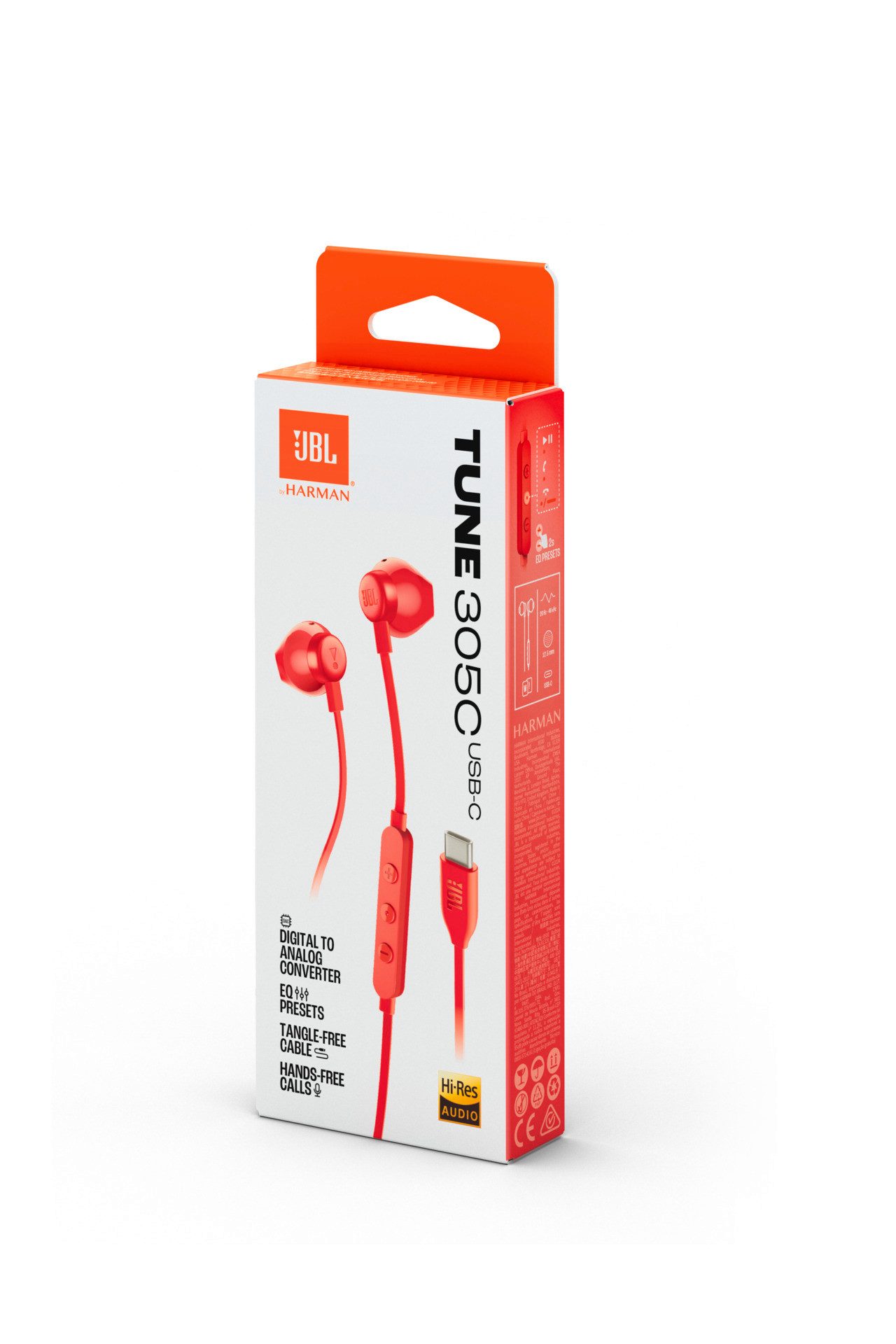 JBL In-ear koptelefoon Tune 305C