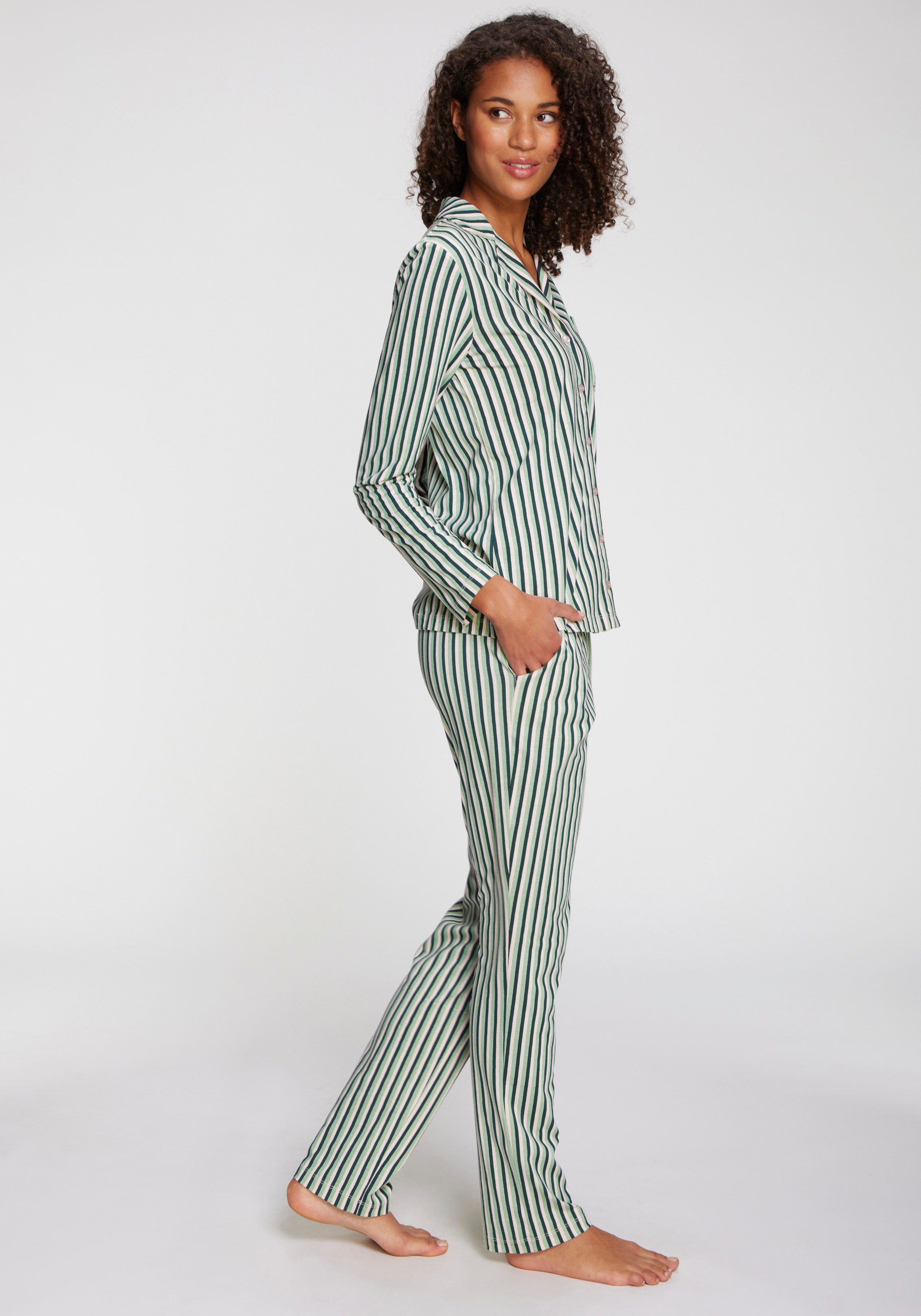 s.Oliver RED LABEL Beachwear Pyjamabroek Mooie alloverpatroon