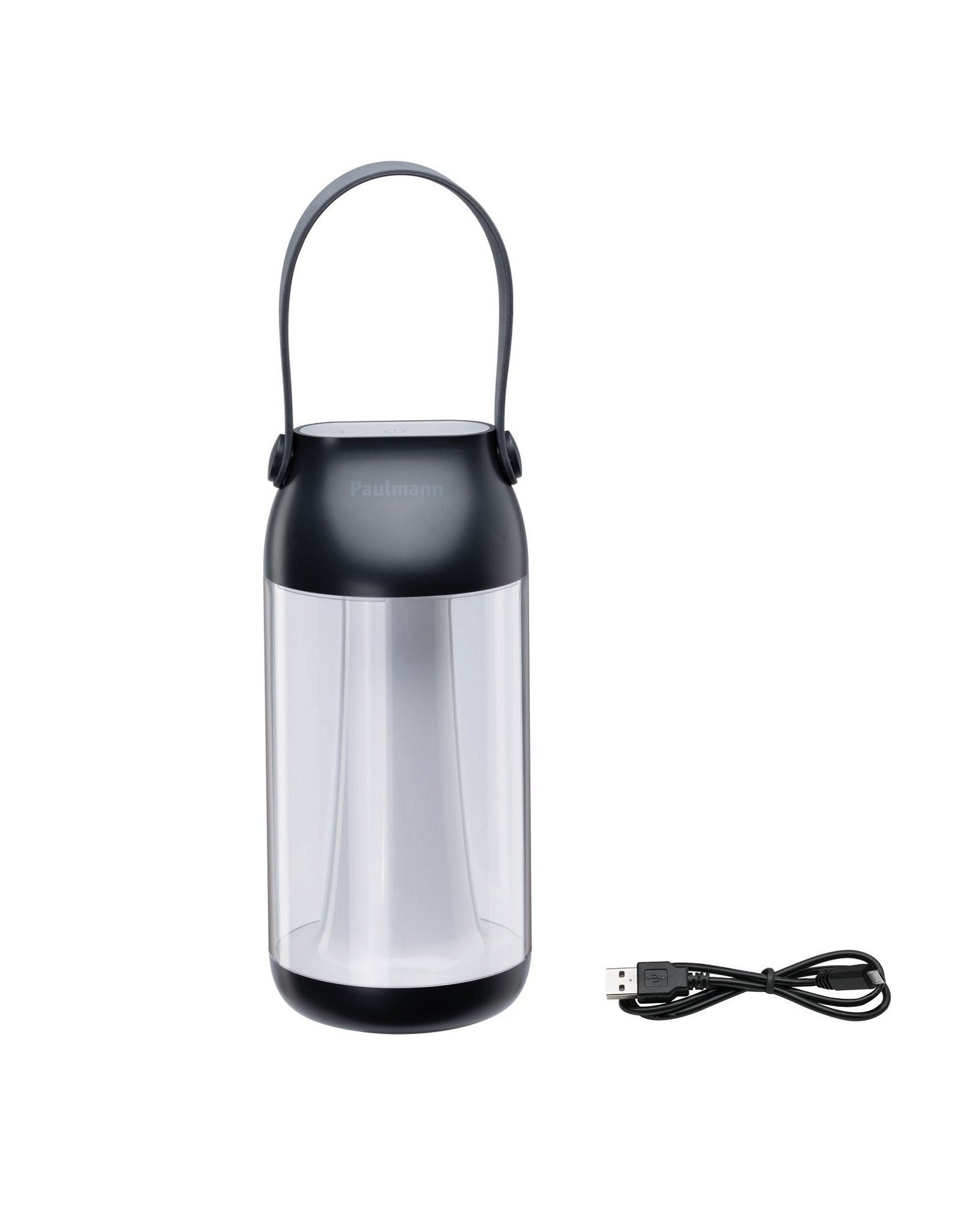 Paulmann Led-tafellamp voor buiten Acculamp Cupulino IP44 3000K transparant, antraciet (1 stuk)
