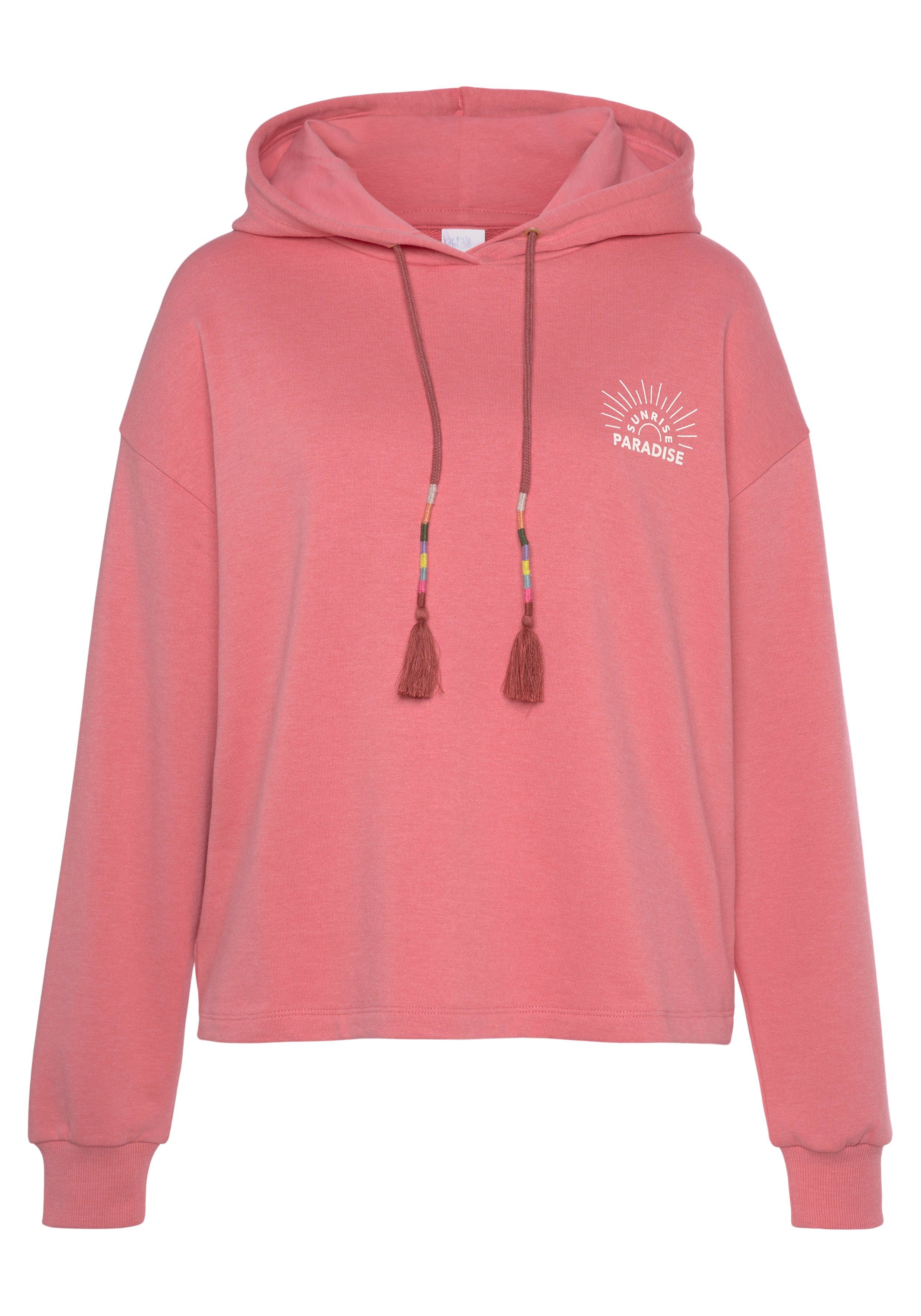 Vivance Hoodie Capuchonsweatshirt met print, loungewear