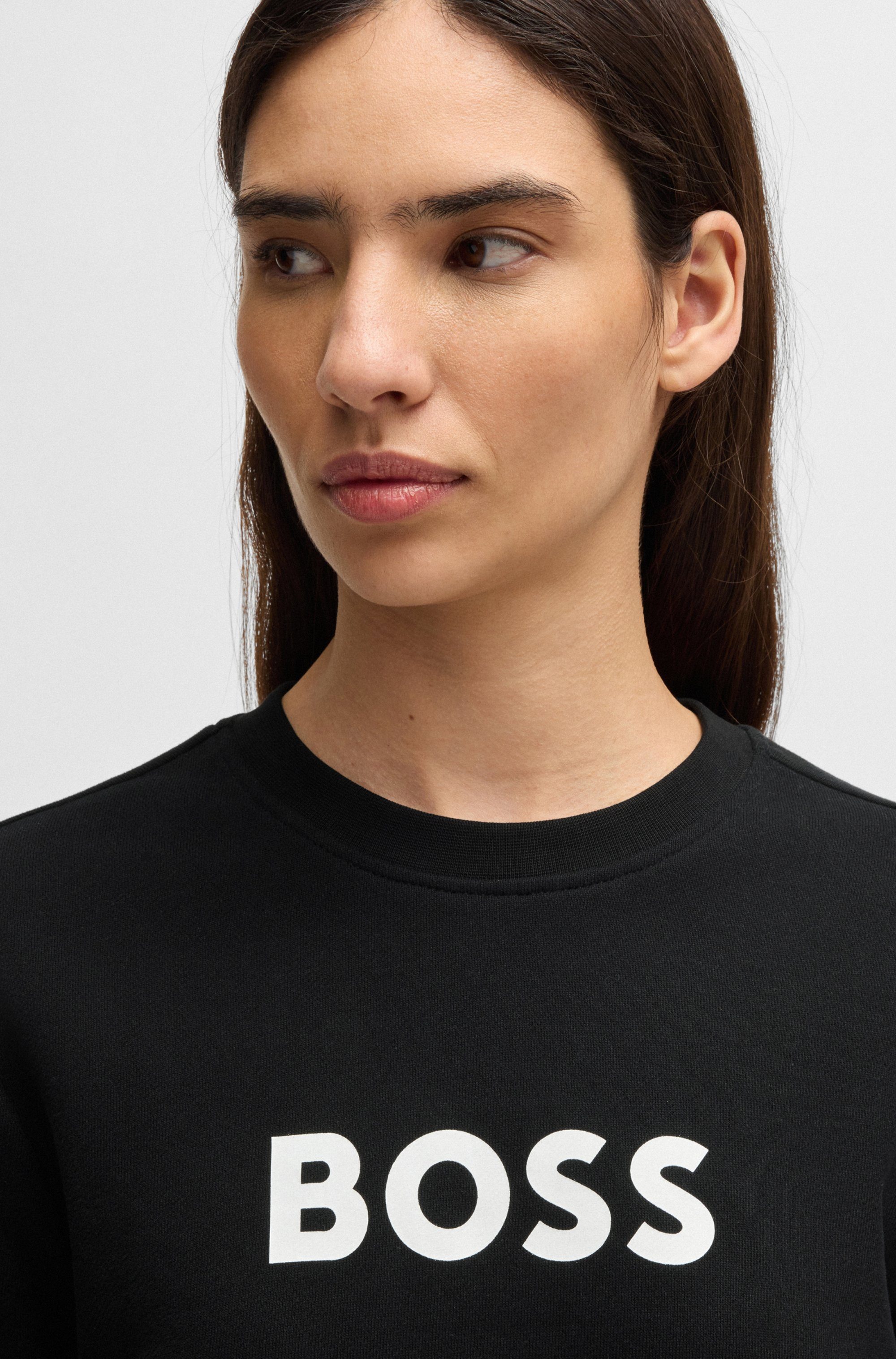 Boss Orange Sweatshirt met een ronde hals
