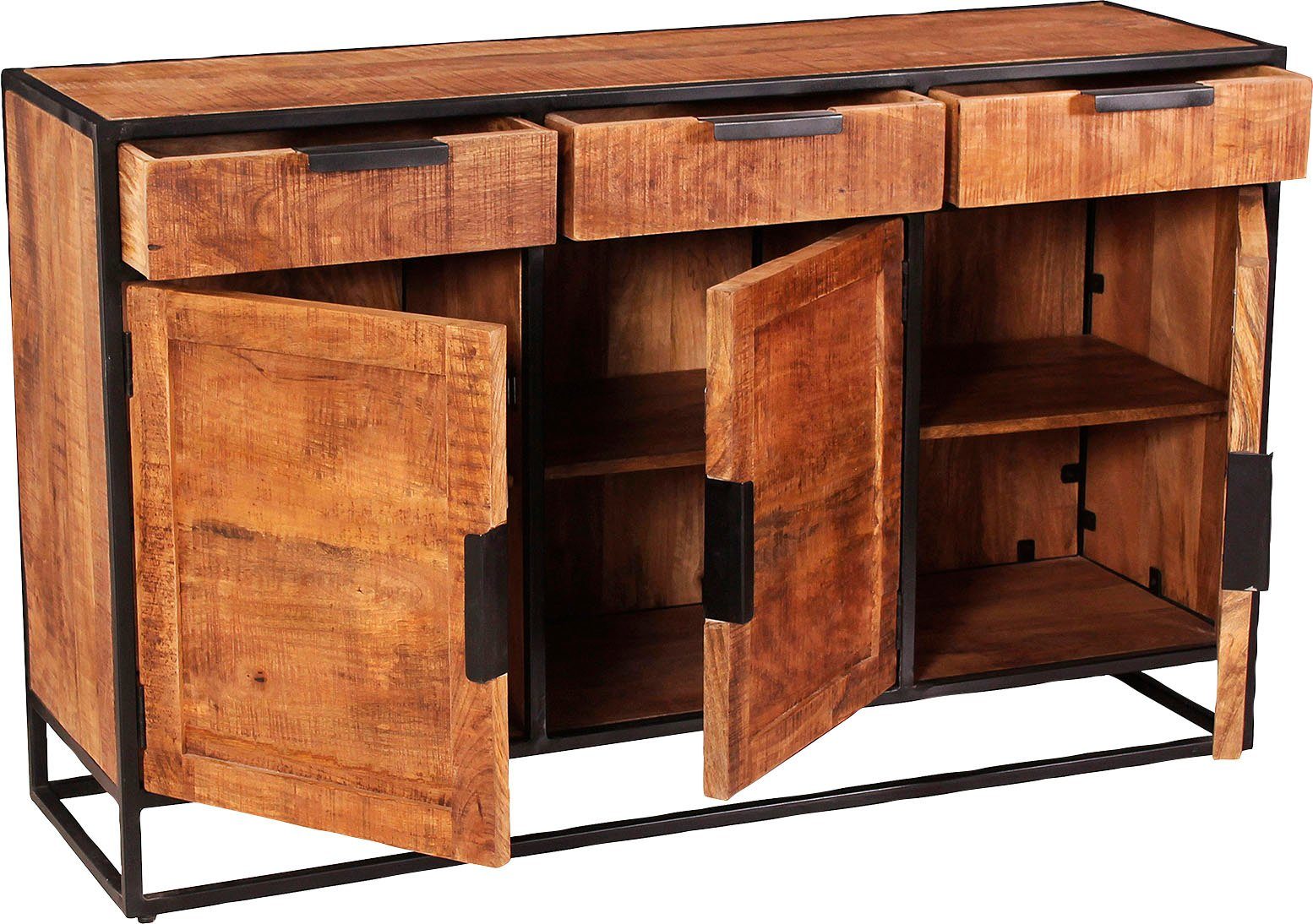 SIT Dressoir Frame en design-frame van zwart metaal