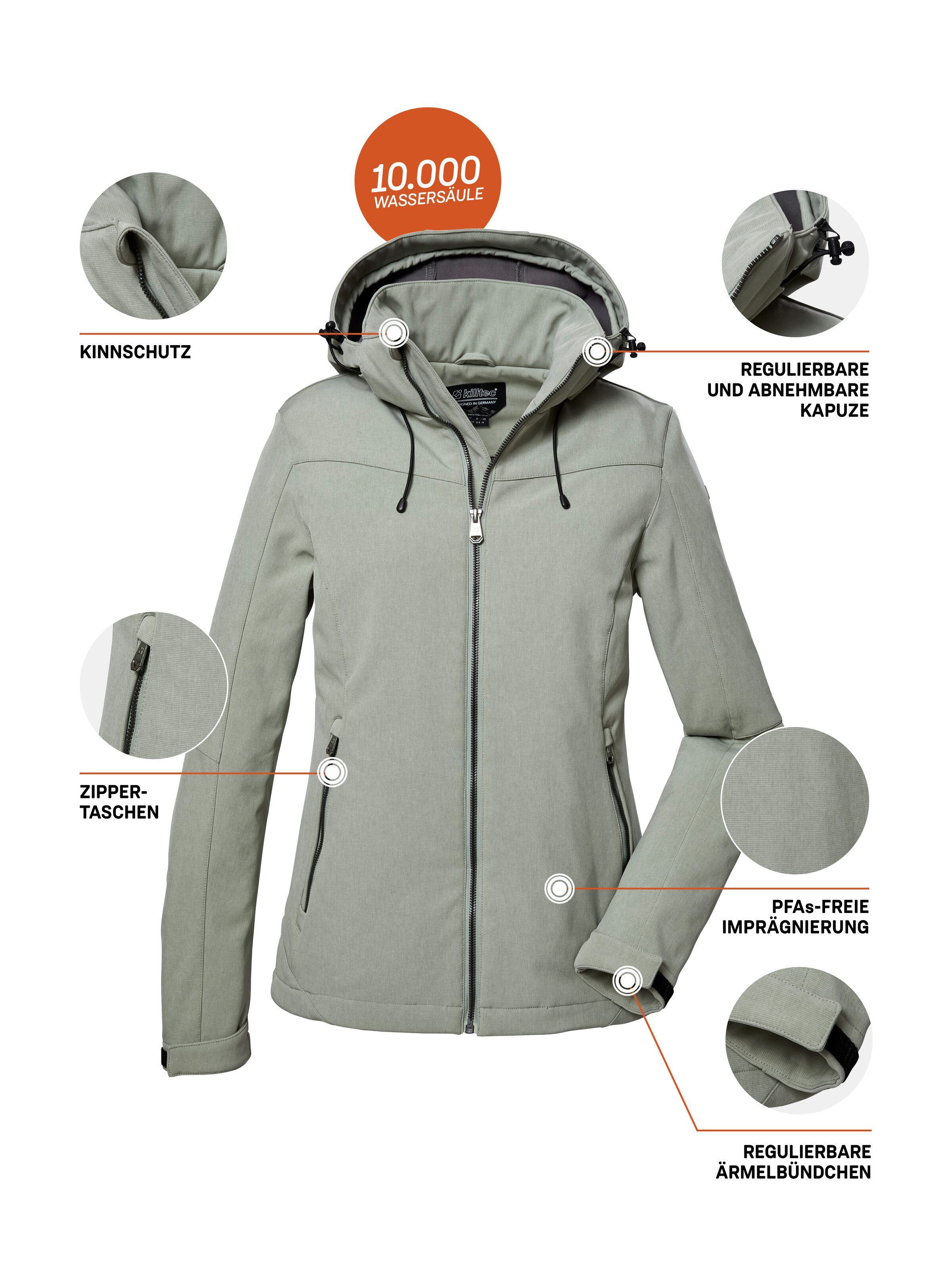 Killtec Softshell-jack Dames softshelljas