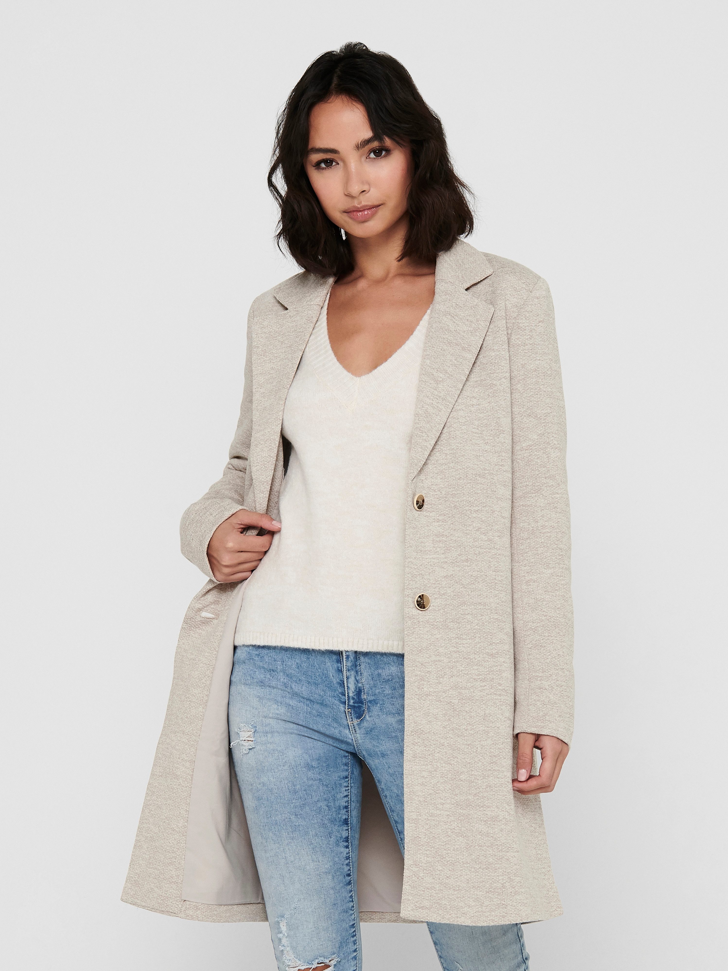 Only Korte jas ONLCARRIE MEL COAT OTW NOOS